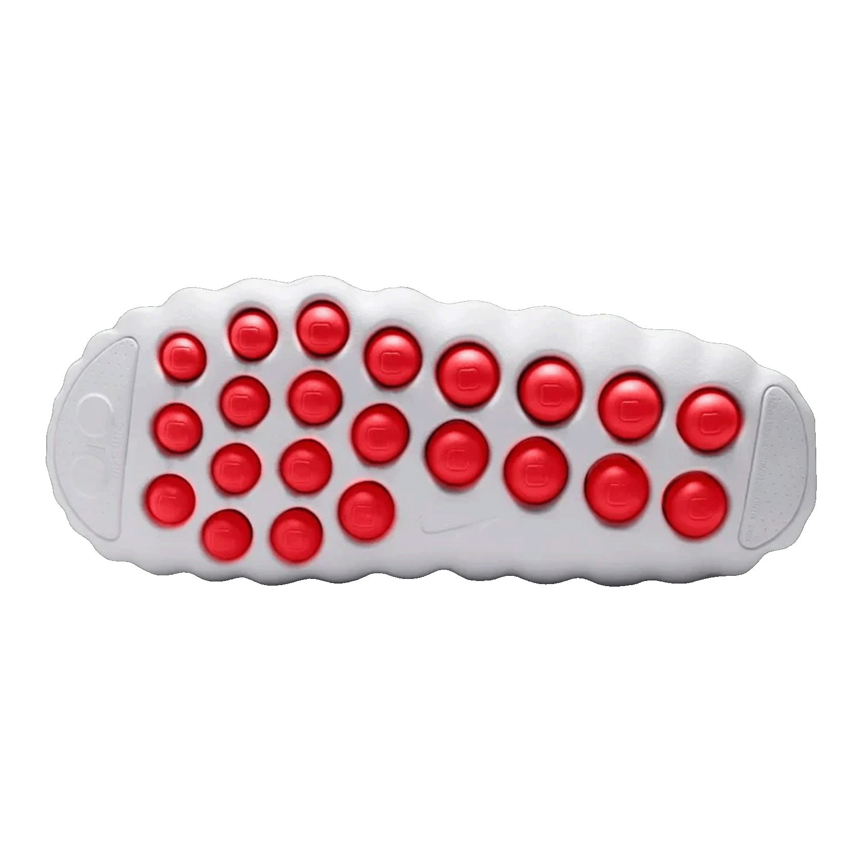Nike Mind 001 Slide White Speed Red Sohle HQ4307-101