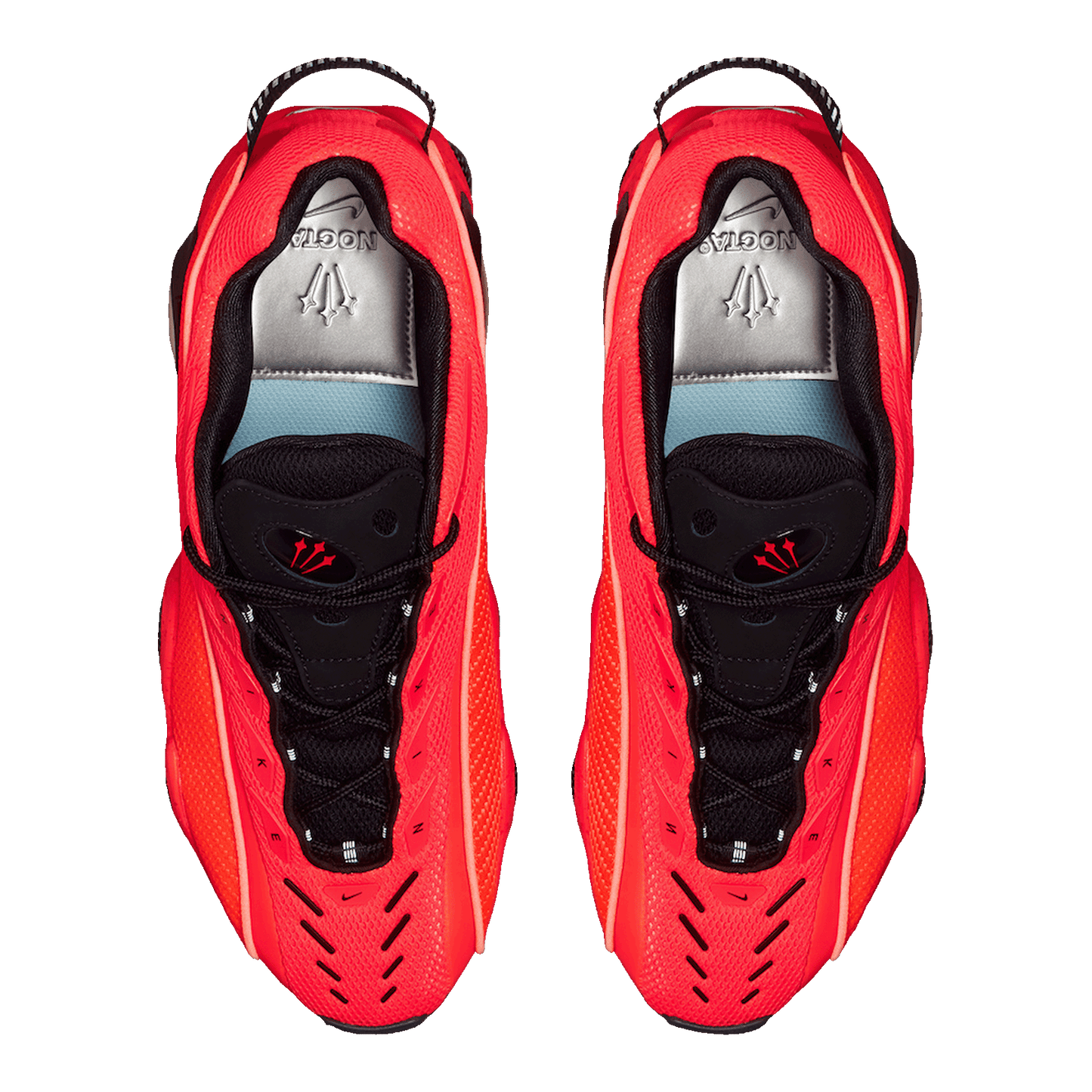 Nike NOCTA Glide Drake Bright Crimson Oben