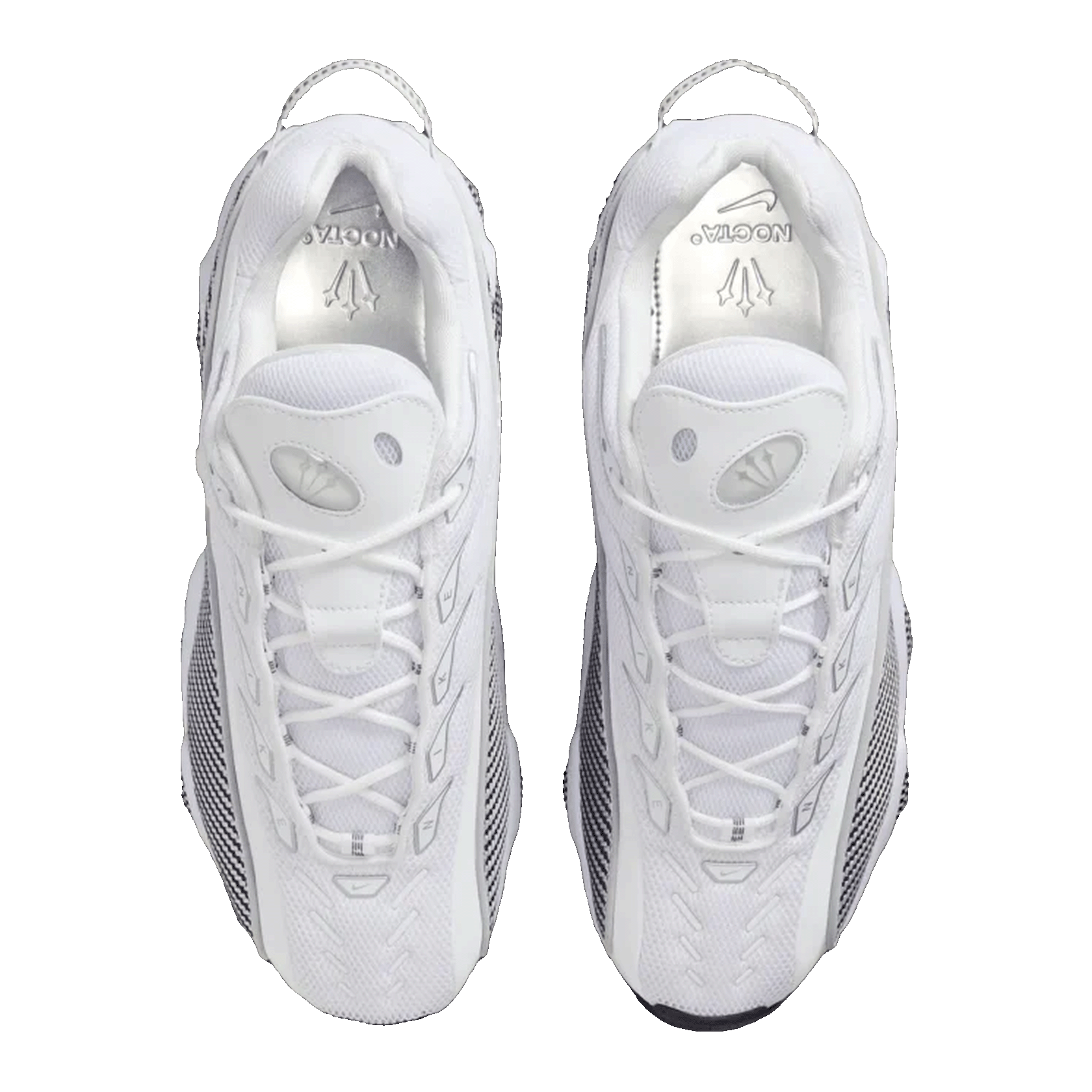 Nike NOCTA Glide Drake White Black Oben