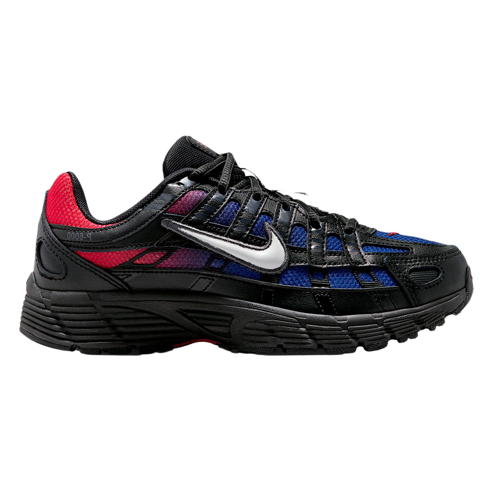 Nike P-6000 Black Bright Crimson Royal (GS) IO9922-002