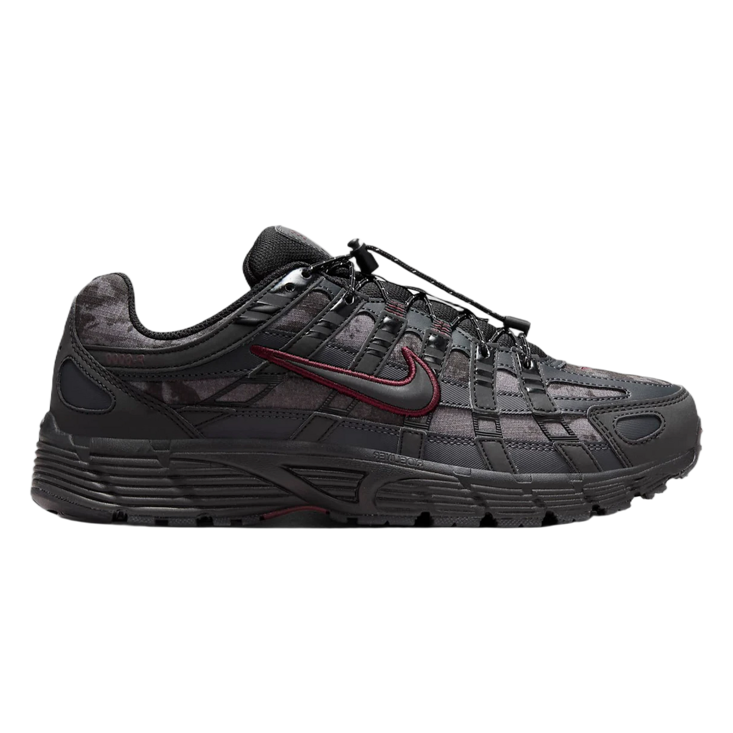 Nike P-6000 Black Burgundy Crush (W) HQ4054-001