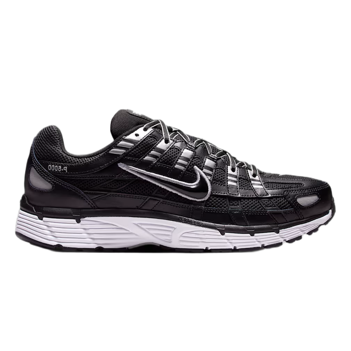 Nike P-6000 Black White Metallic Silver CD6404-026