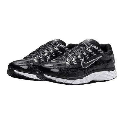 Nike P-6000 Black White Metallic Silver Side CD6404-026