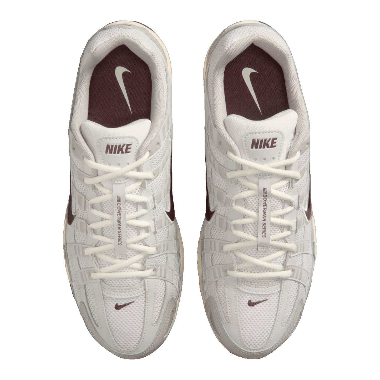 Nike P-6000 College Grey Burgundy Crush Oben CD6404-028