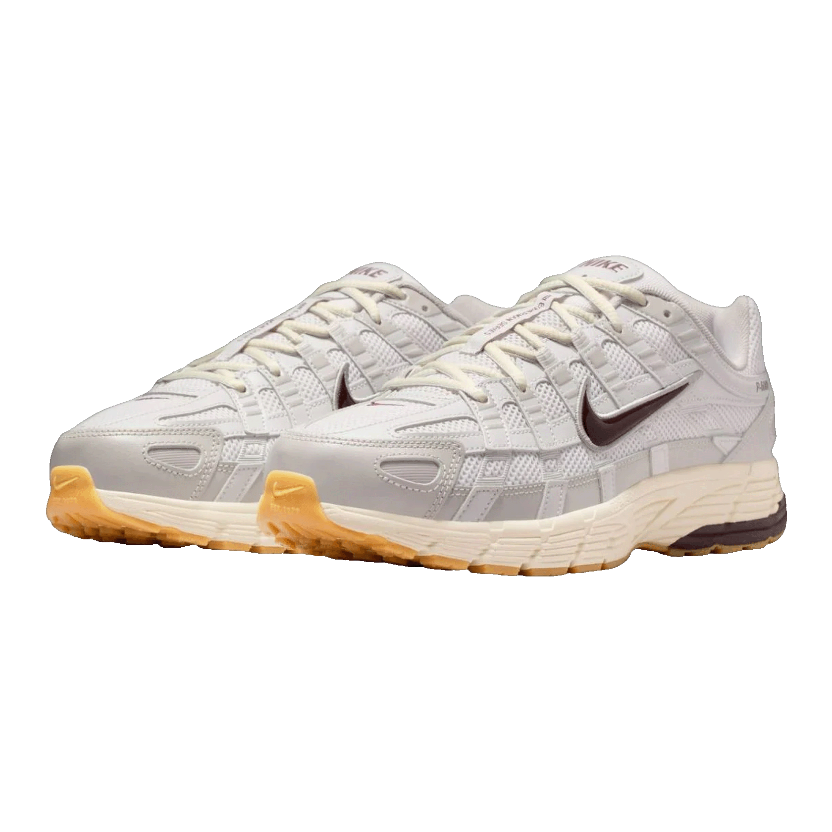 Nike P-6000 College Grey Burgundy Crush Side CD6404-028