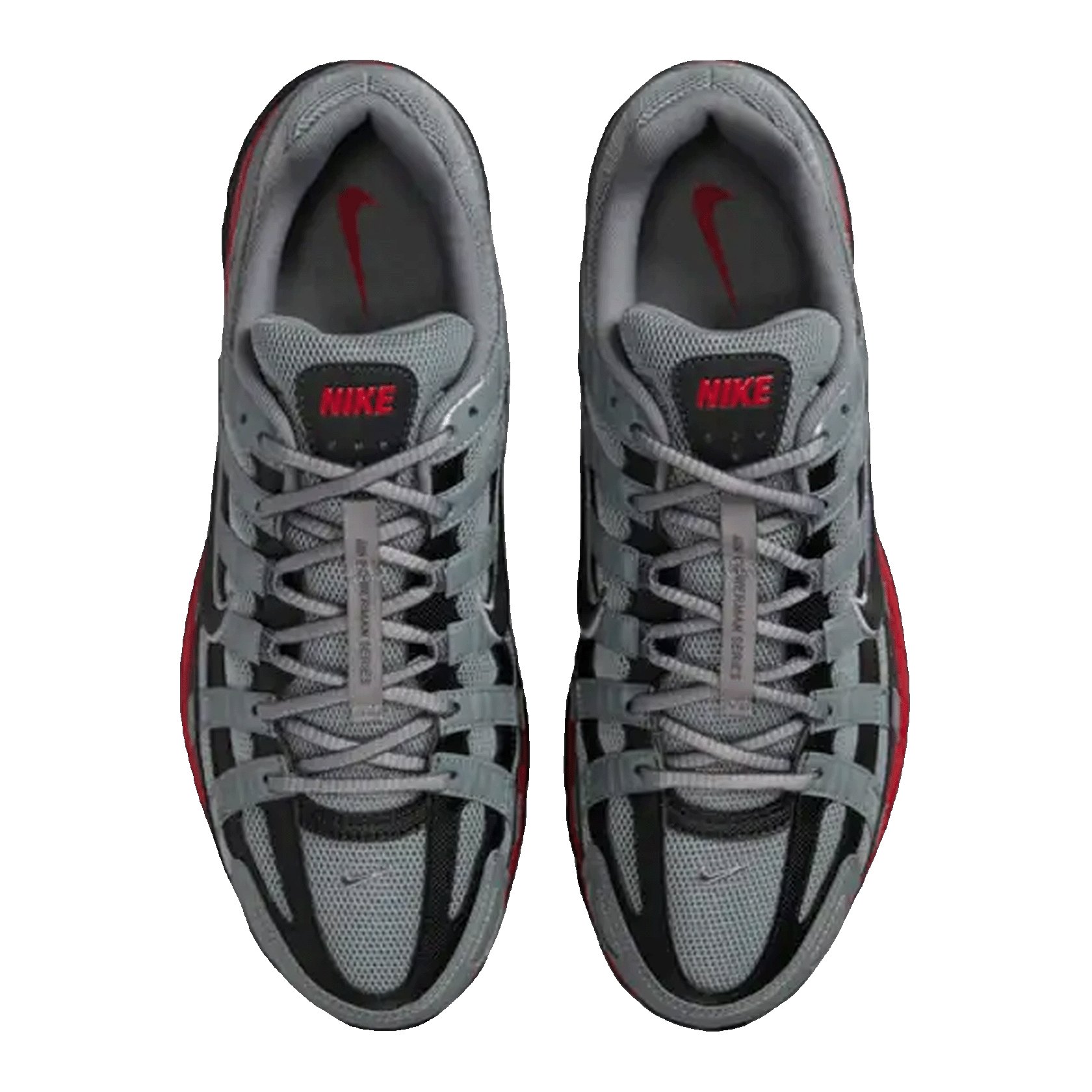 Nike P-6000 Cool Grey University Red Oben IF6199-001