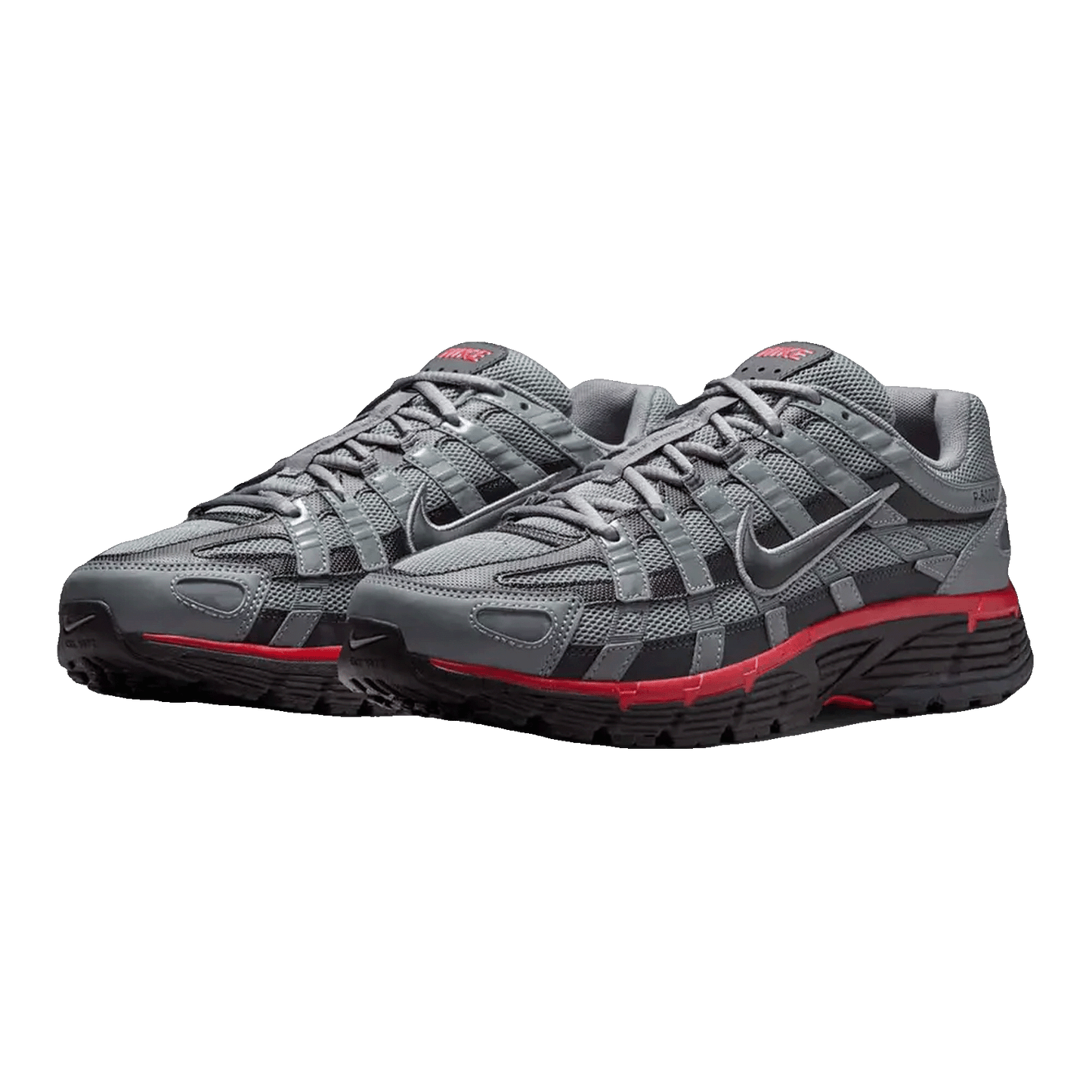 Nike P-6000 Cool Grey University Red Side IF6199-001