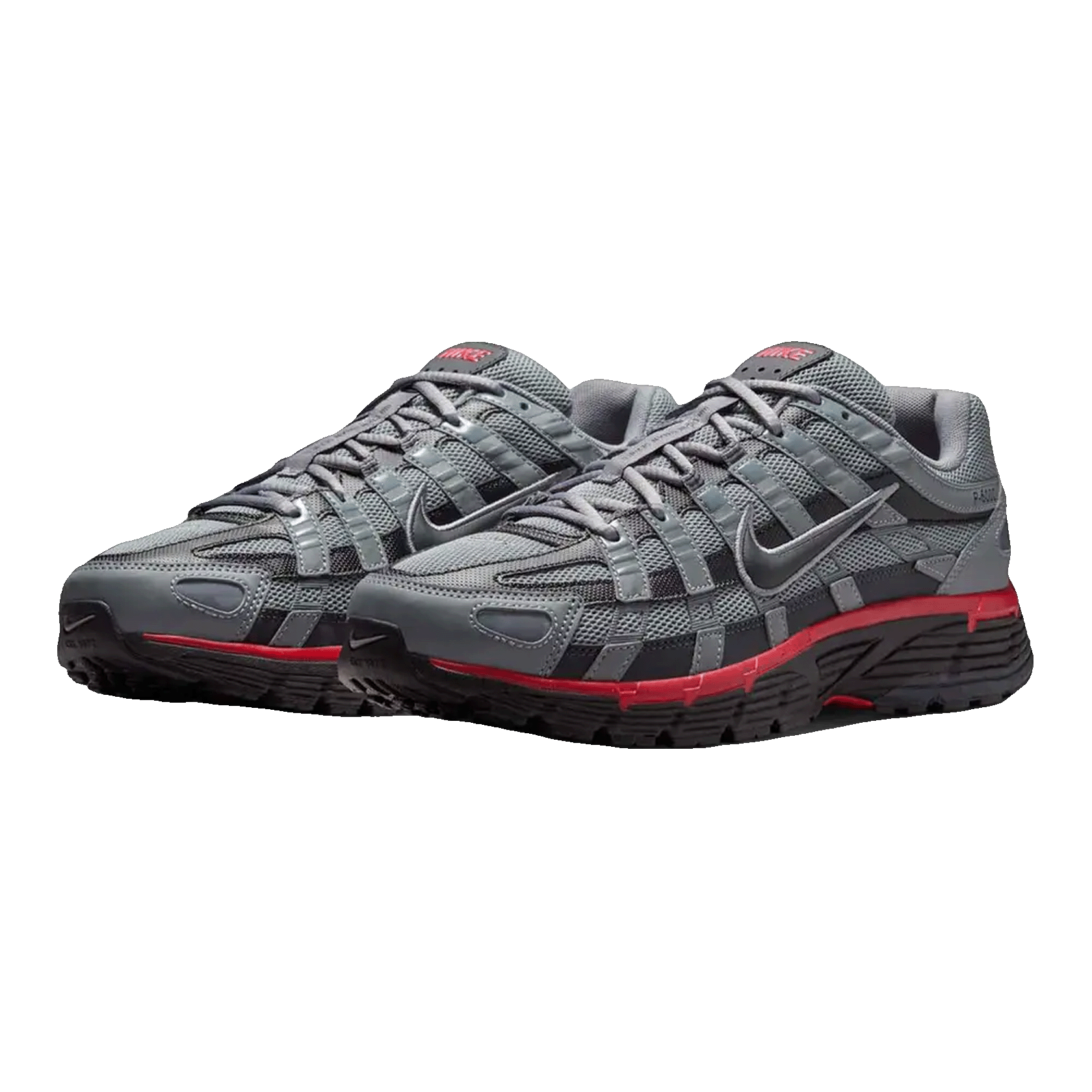 Nike P-6000 Cool Grey University Red Side IF6199-001