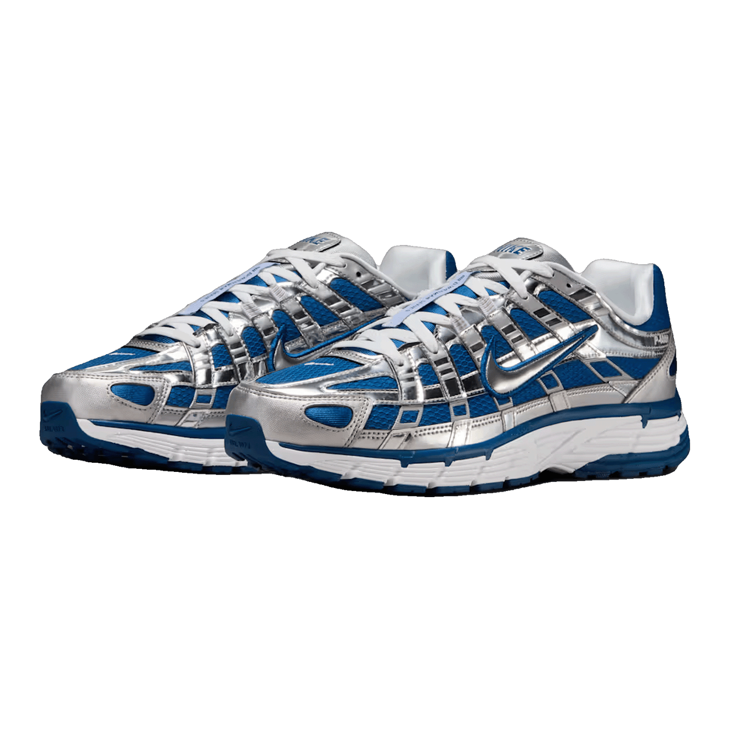 Nike P-6000 Court Blue Metallic Silver Side IQ9390-476