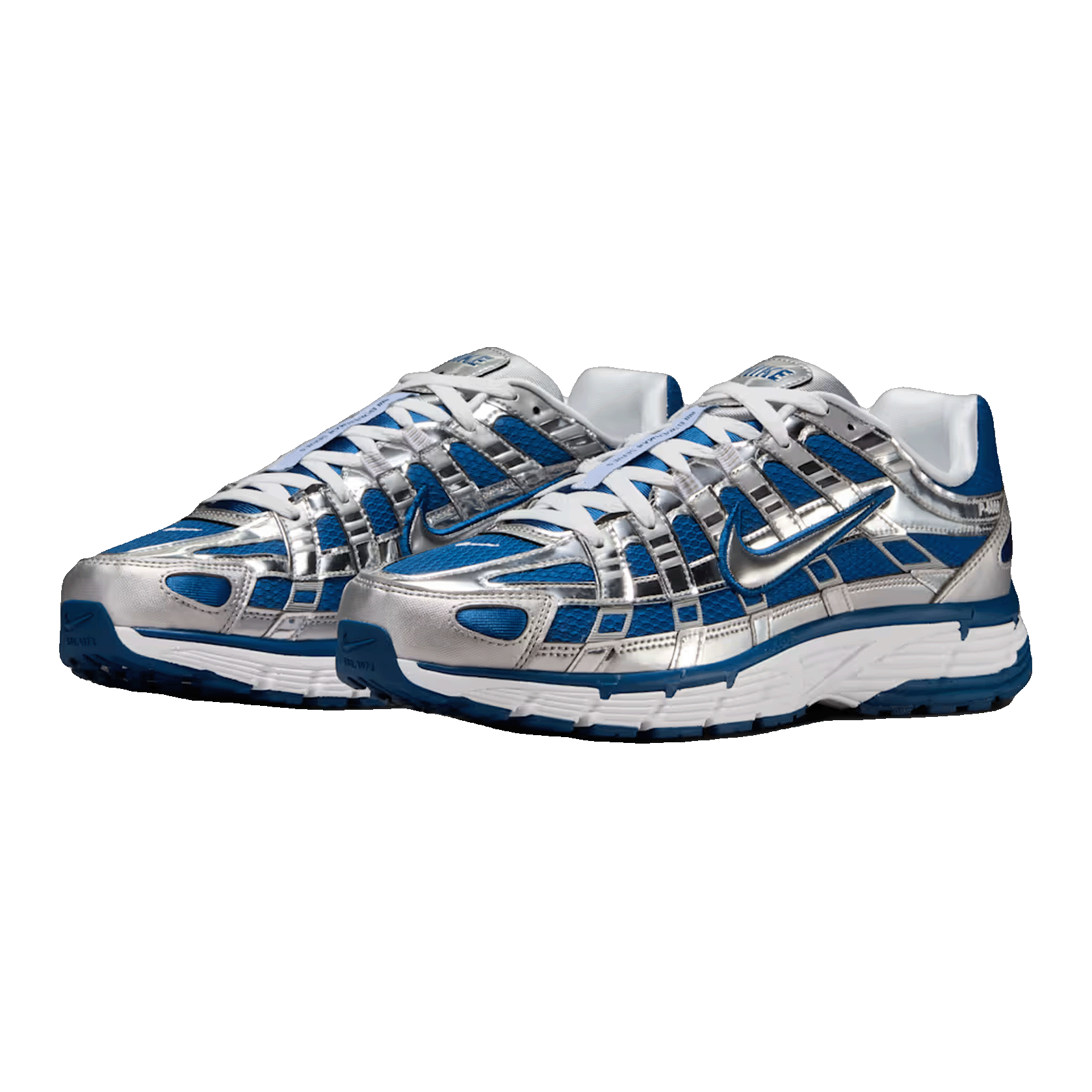 Nike P-6000 Court Blue Metallic Silver Side IQ9390-476