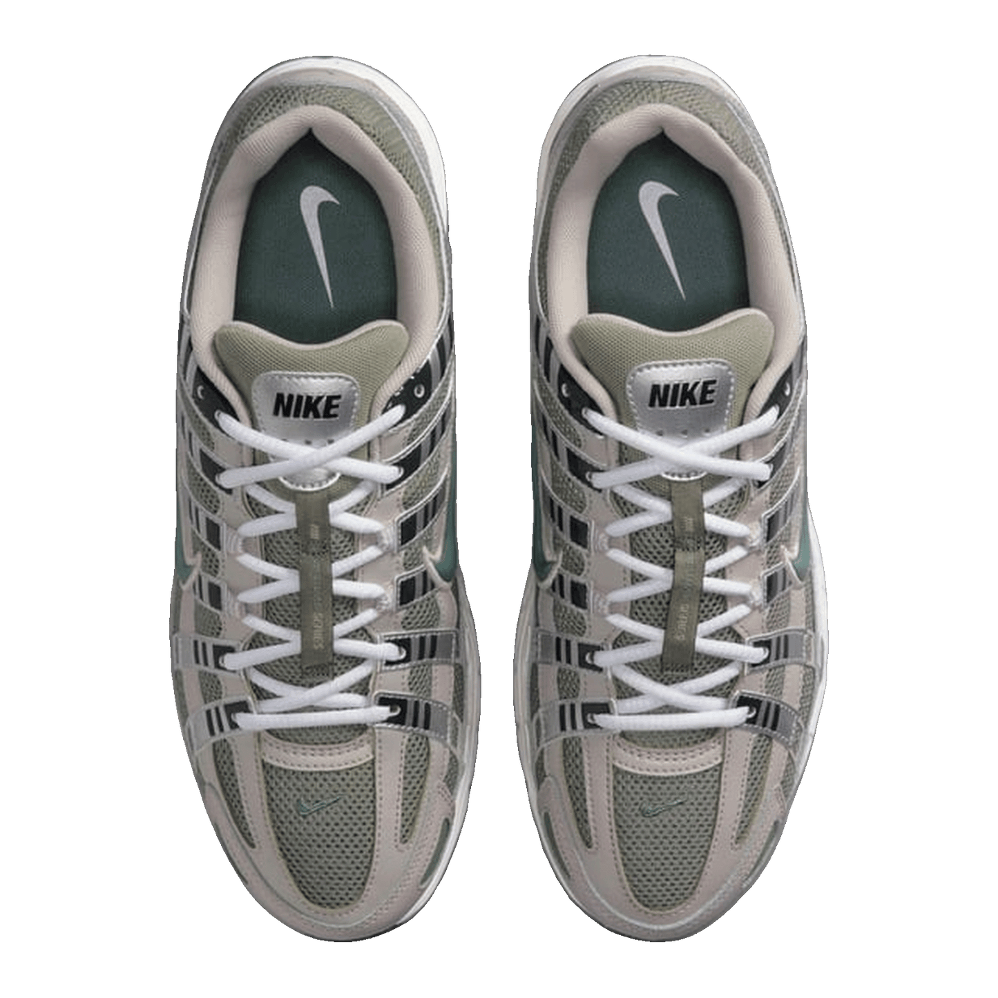 Nike P-6000 Cream Silver Clay Green Oben CD6404-203