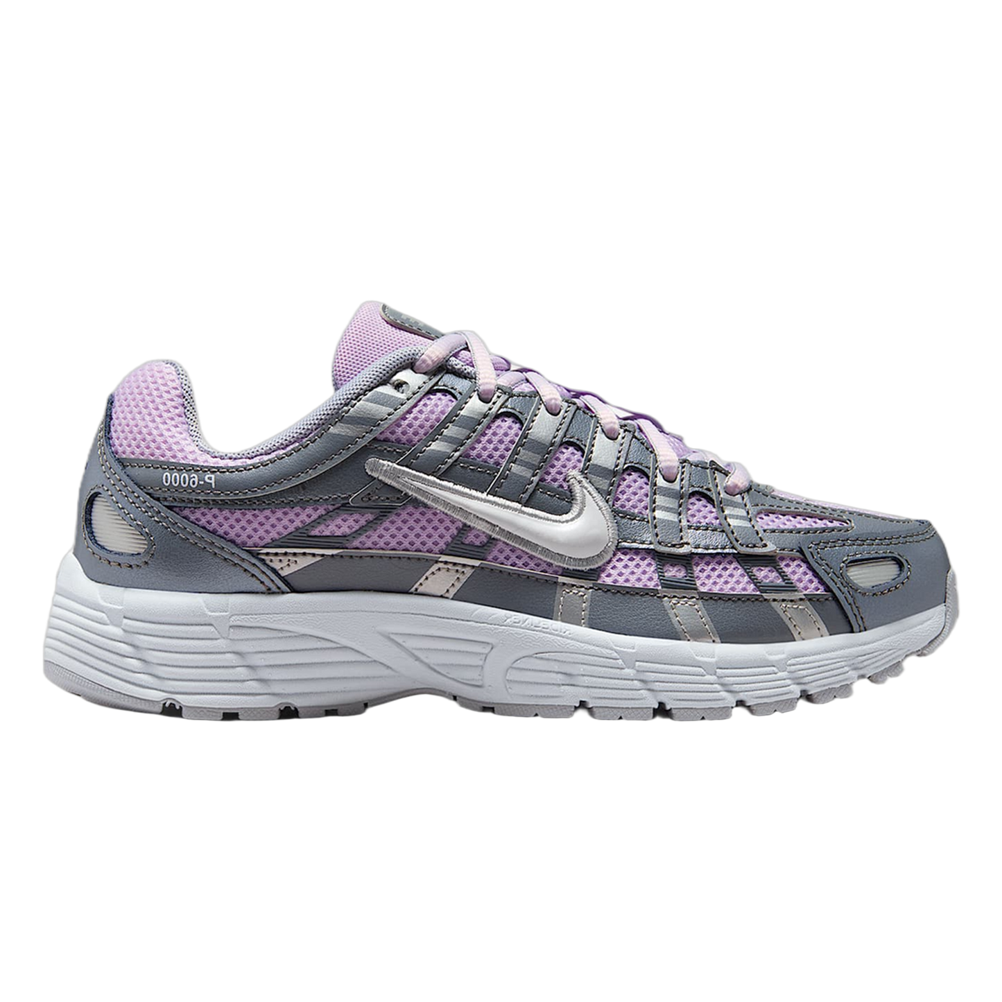 Nike P-6000 Doll Smoke Grey Metallic Silver White (GS) HV5064-500