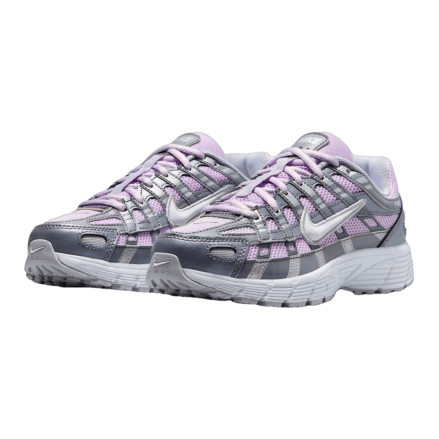 Nike P-6000 Doll Smoke Grey Metallic Silver White (GS) Side HV5064-500