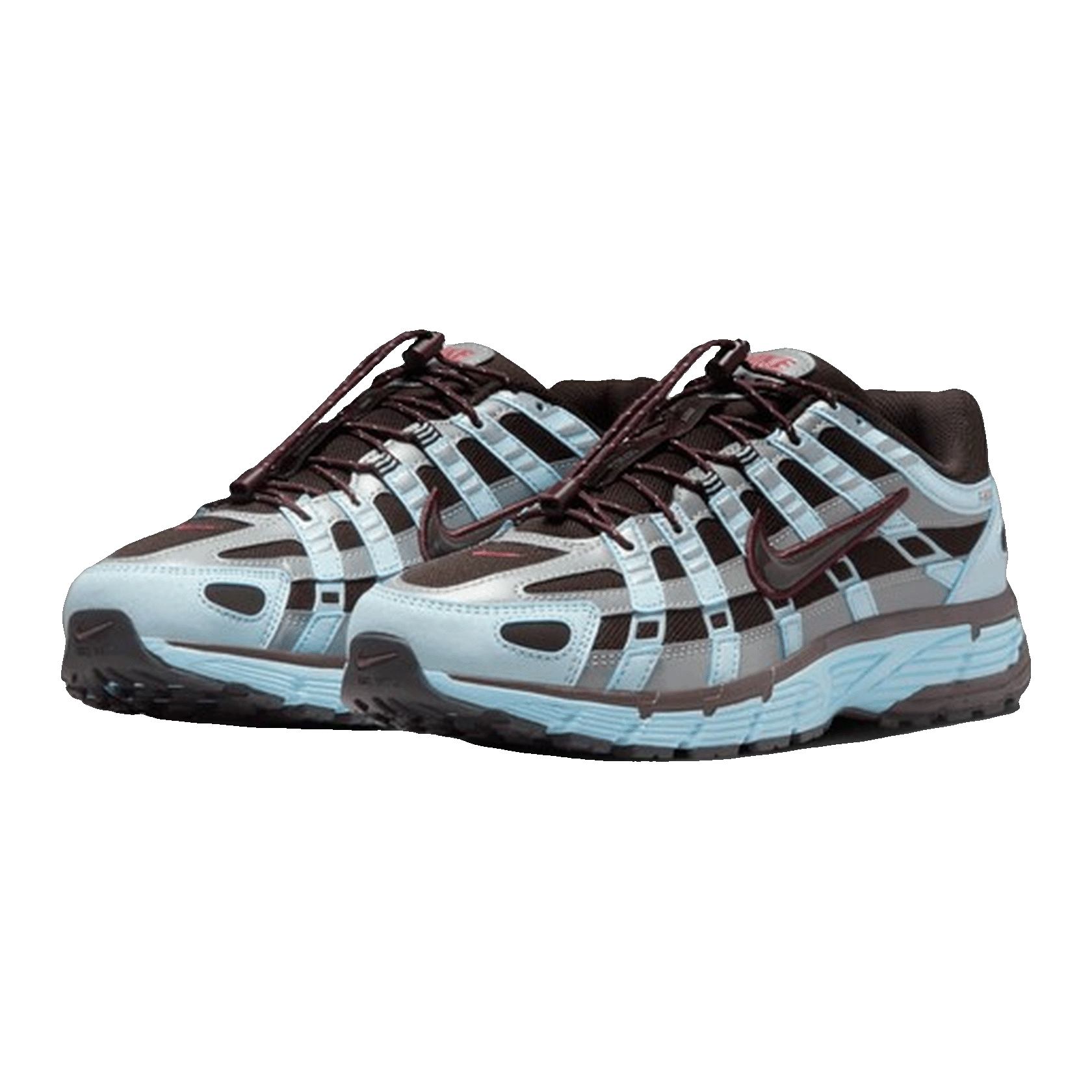 Nike P-6000 Glacier Blue Burgundy Crush (W) Side HV2521-400