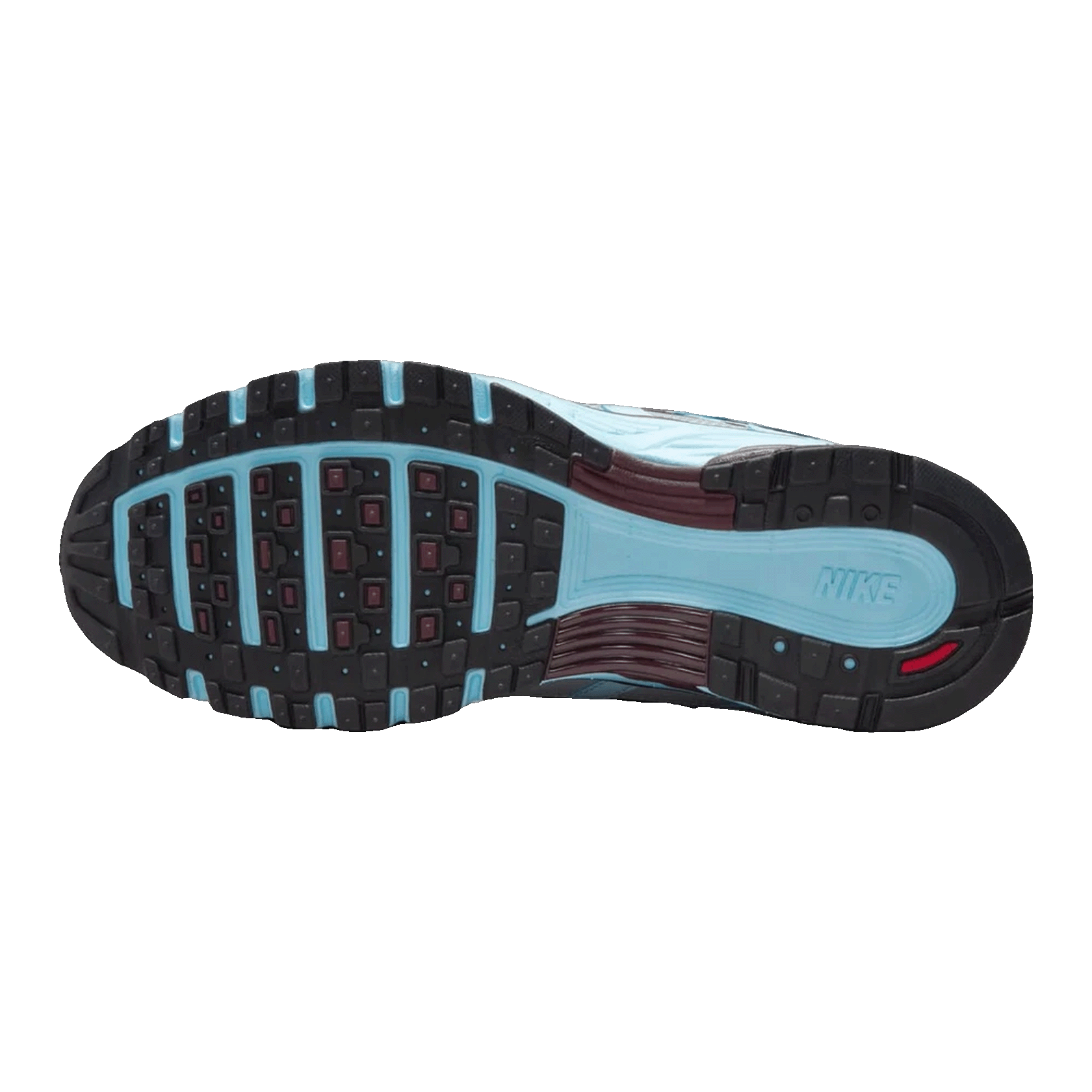 Nike P-6000 Glacier Blue Burgundy Crush (W) Sohle HV2521-400