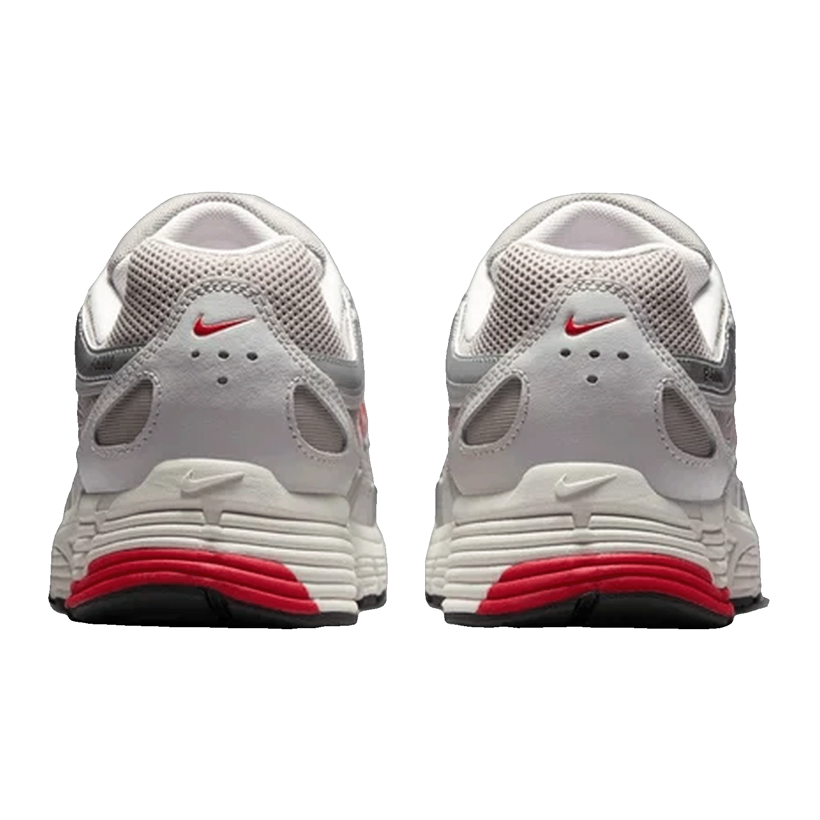Nike P-6000 Grey Fire Red Back CD6404-027