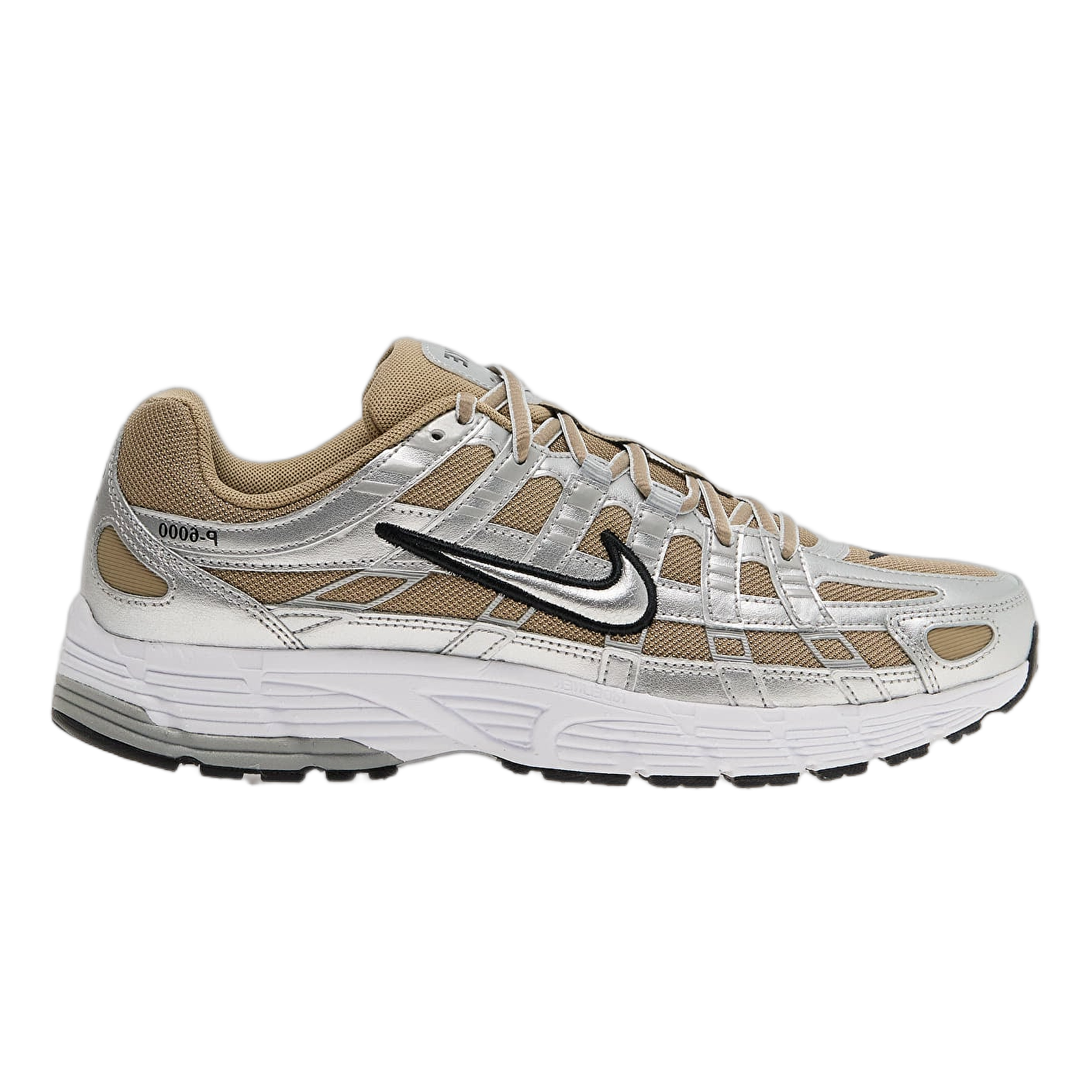 Nike P-6000 Khaki Metallic Silver HQ3030-200