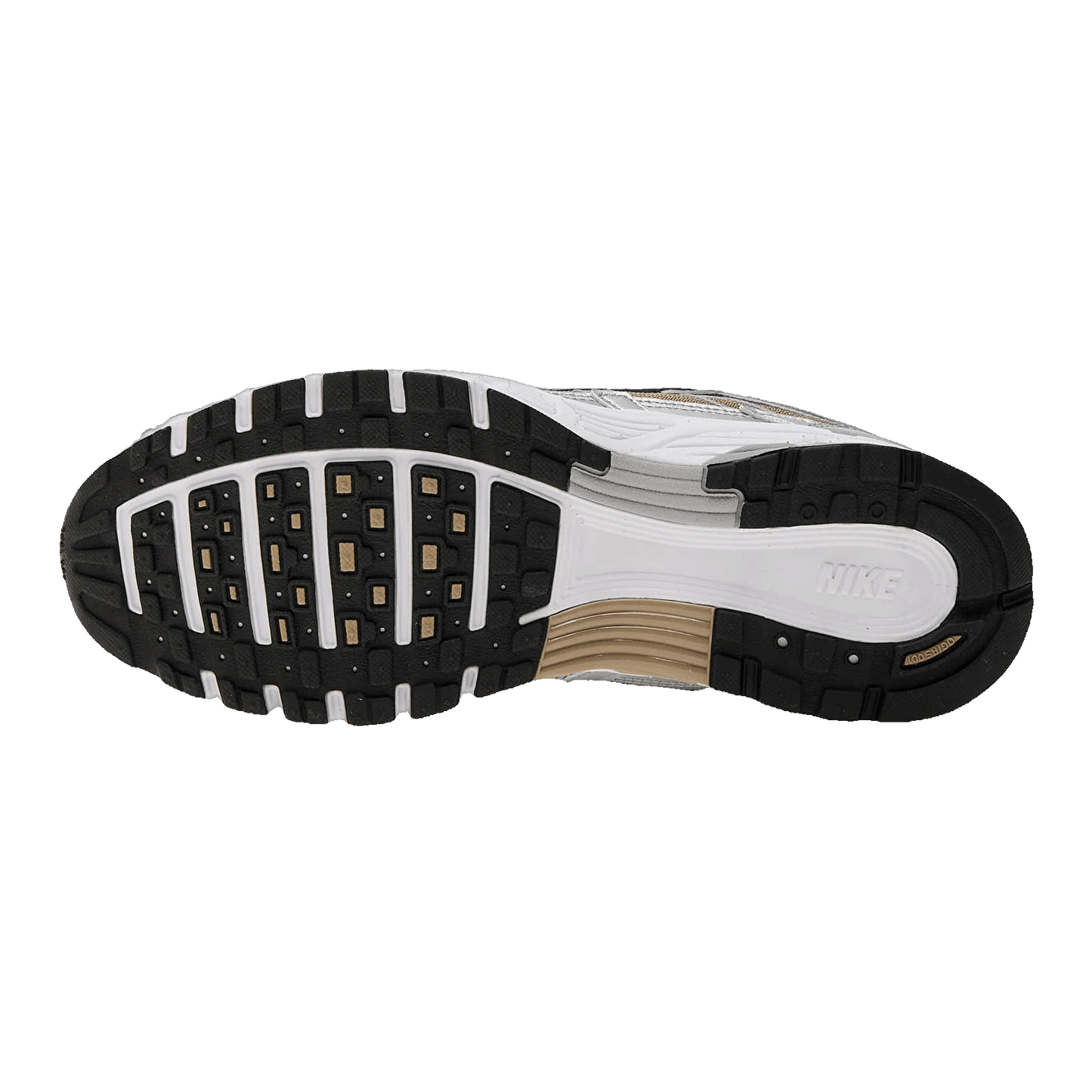 Nike P-6000 Khaki Metallic Silver Sohle HQ3030-200