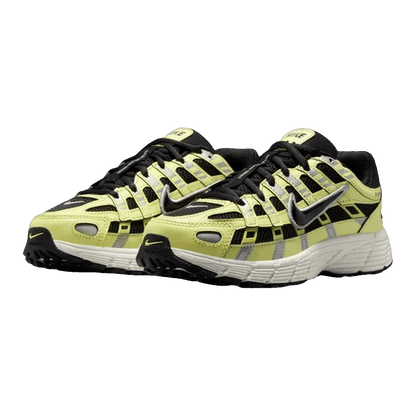 Nike P-6000 Light Lemon Twist Metallic Silver Sail Black (GS) Side HV5064-702