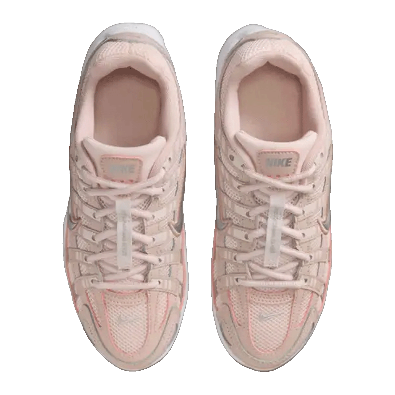 Nike P-6000 Light Soft Pink Metallic Silver (GS) Oben HV5064-602