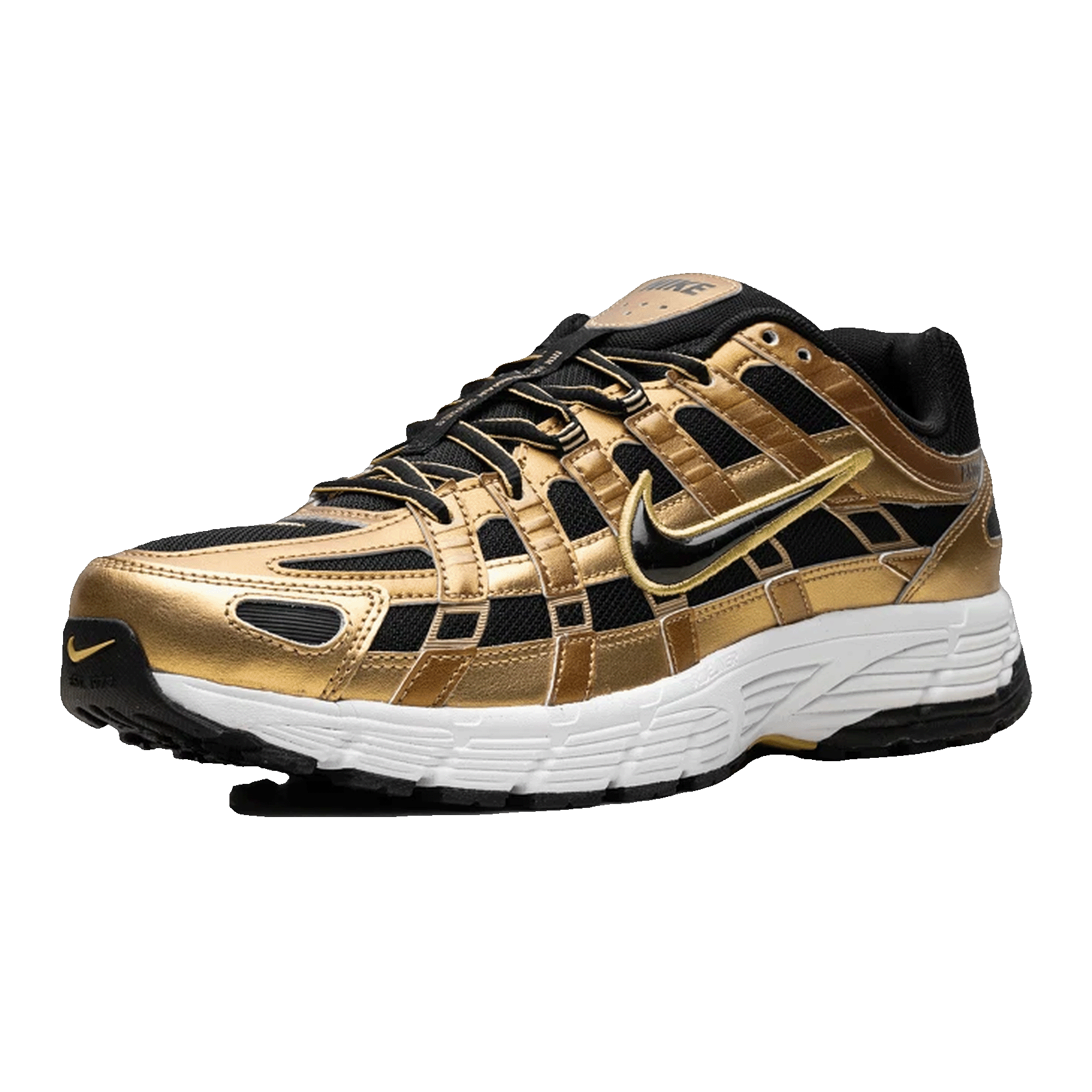 Nike P-6000 Metallic Gold Infinite Gold White Black Side HQ3030-700