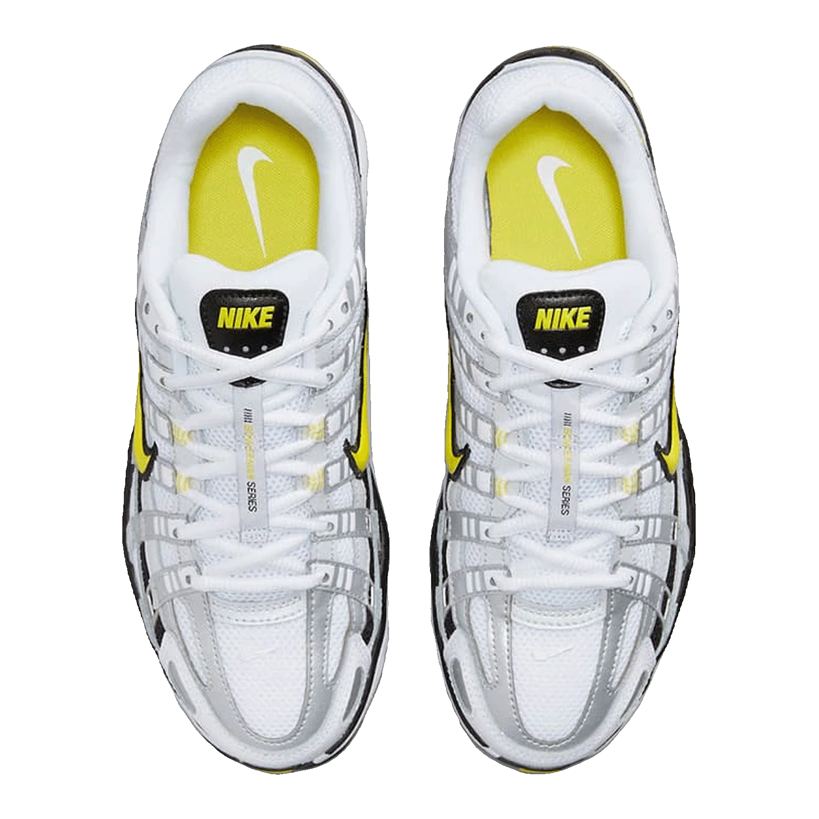 Nike P-6000 Metallic Platinum Opti Yellow (W) Oben FD9876-102