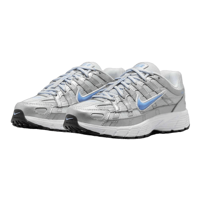 Nike P-6000 Metallic Platinum University Blue (GS) Side HV5064-007