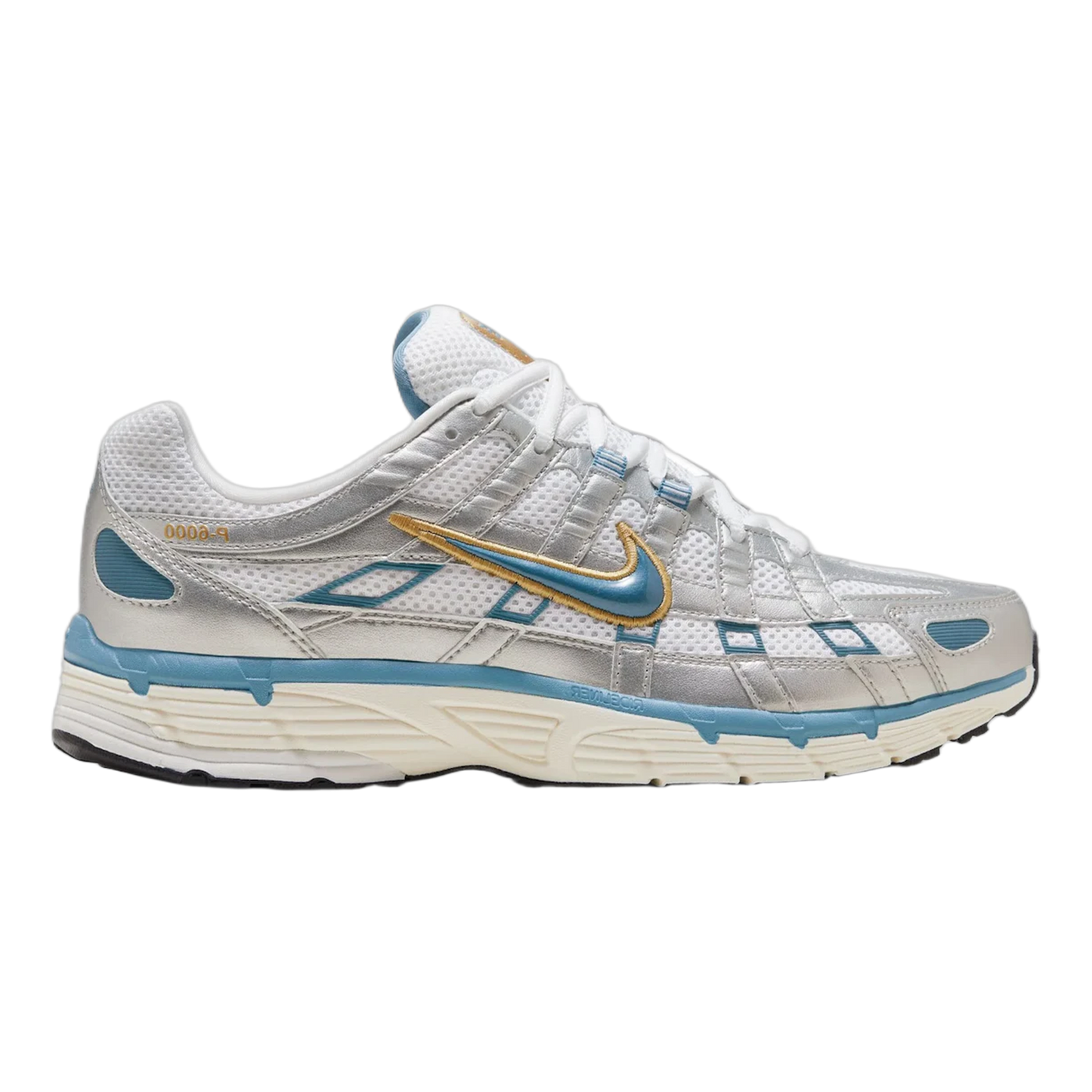 Nike P-6000 Metallic Silver Aegean Storm HJ7246-100