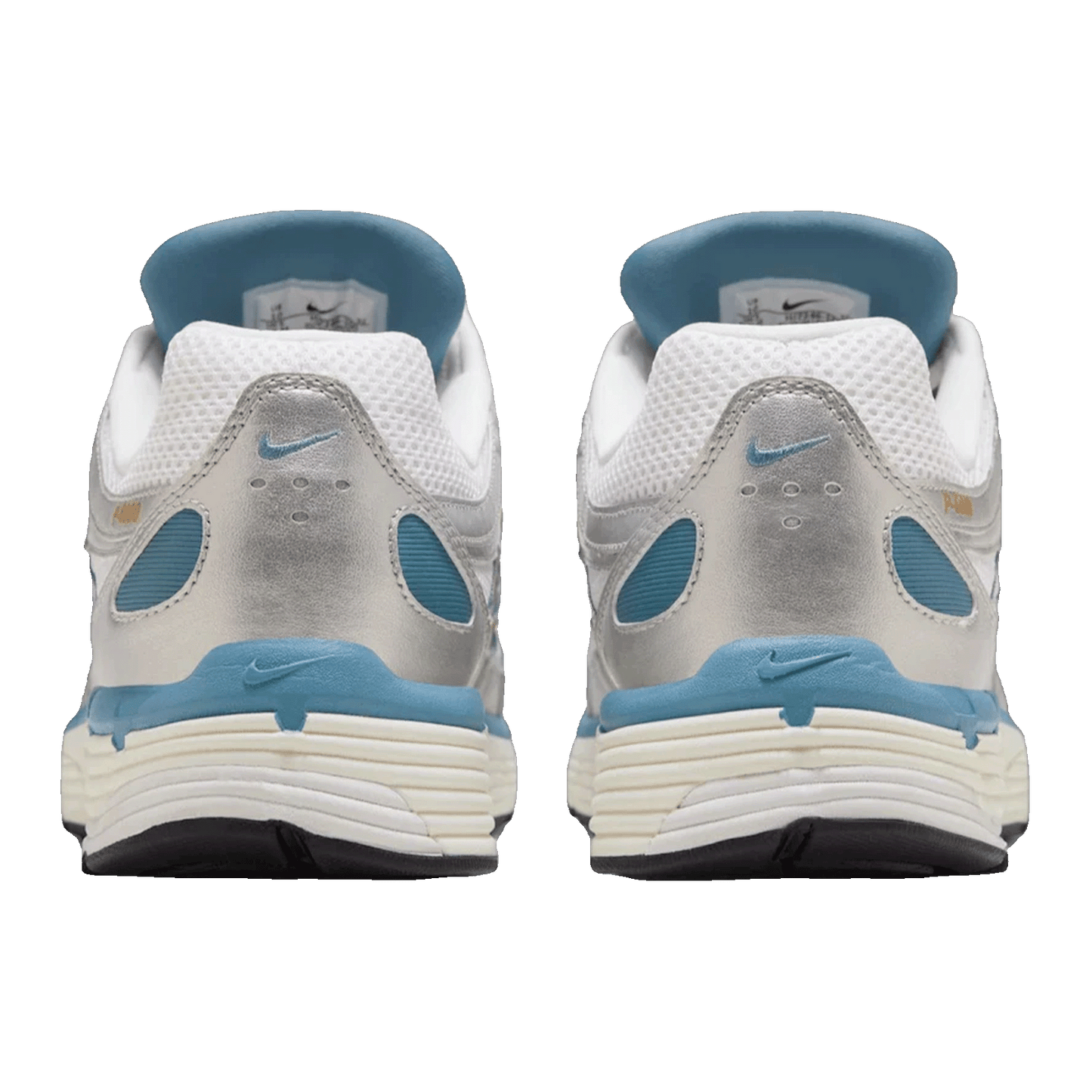 Nike P-6000 Metallic Silver Aegean Storm Back HJ7246-100
