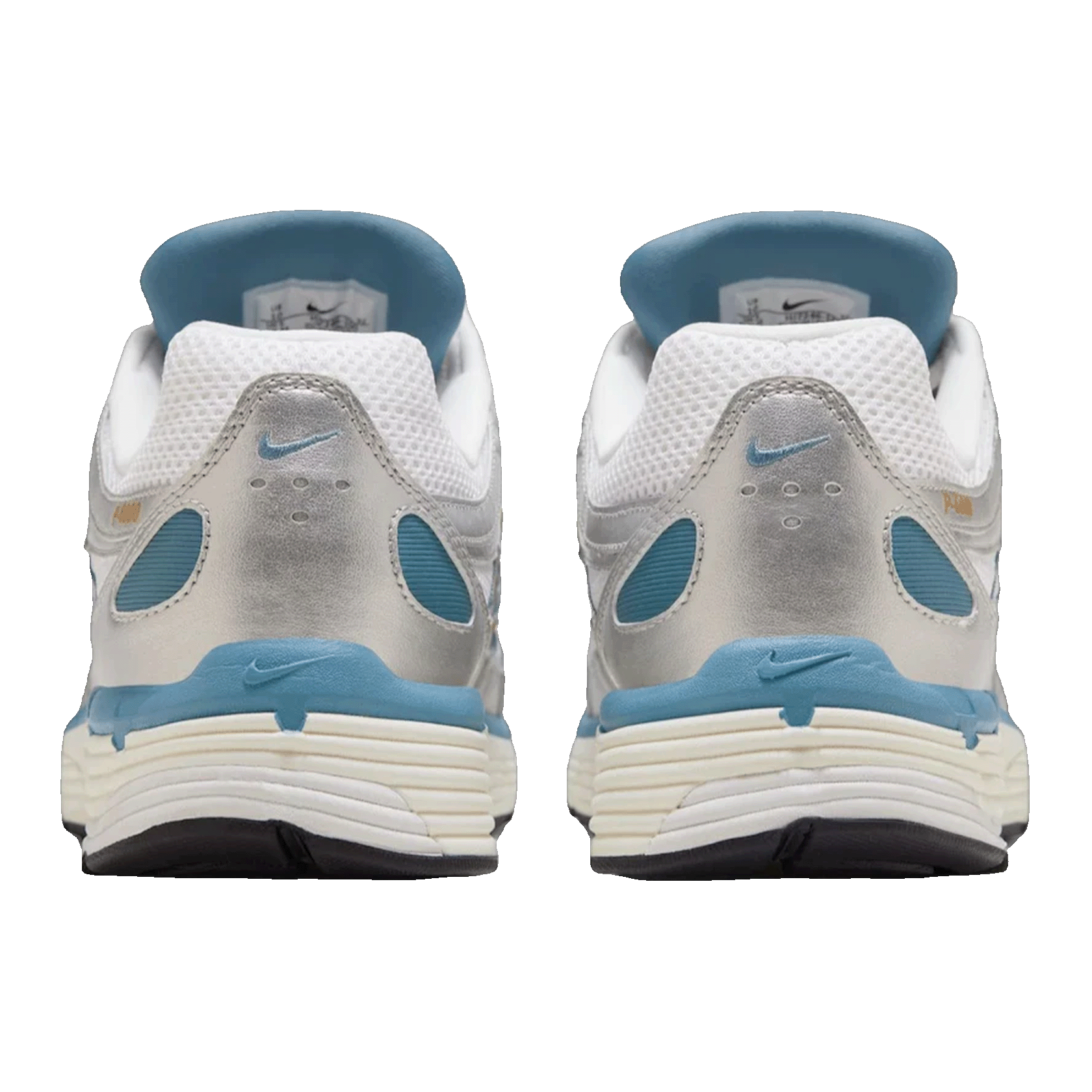 Nike P-6000 Metallic Silver Aegean Storm Back HJ7246-100