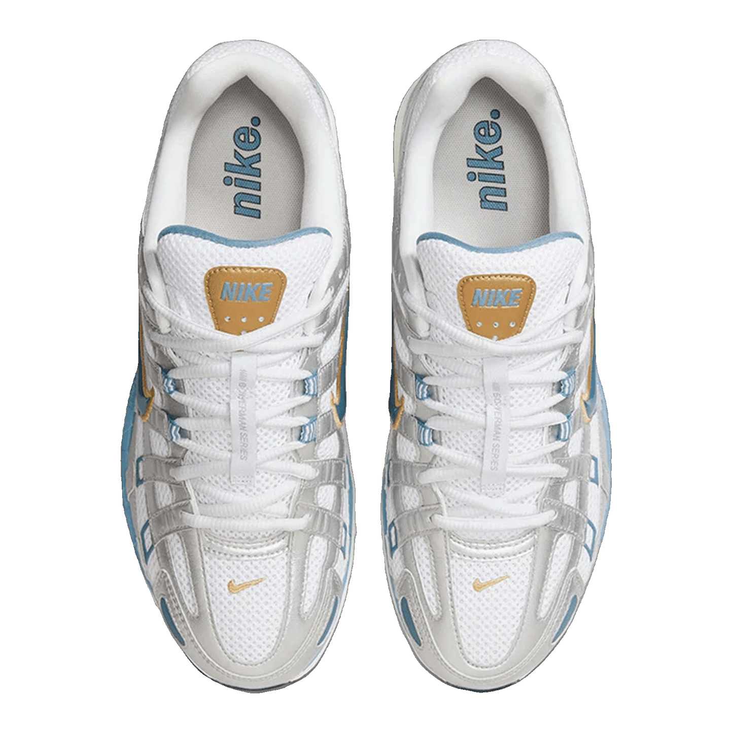 Nike P-6000 Metallic Silver Aegean Storm Oben HJ7246-100