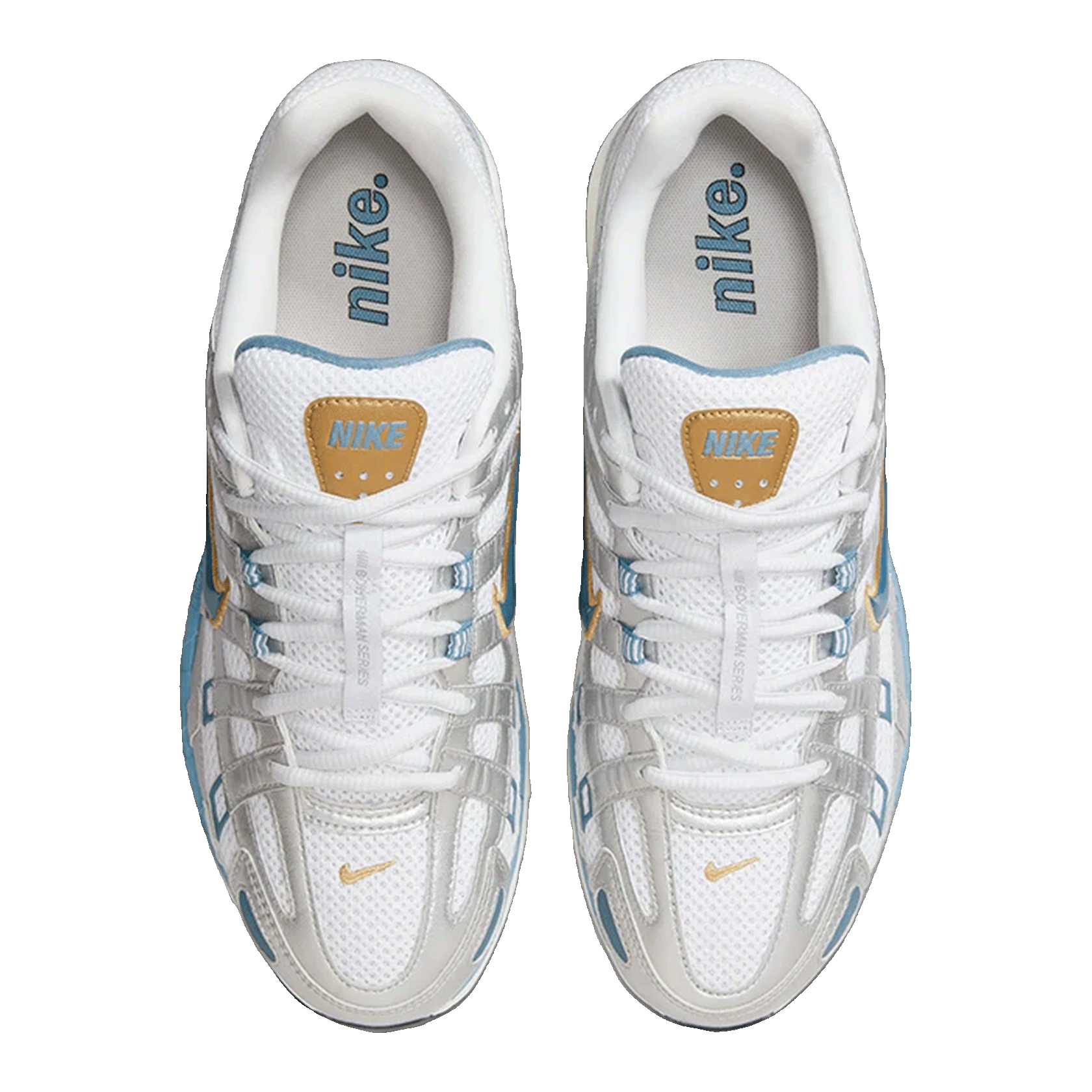 Nike P-6000 Metallic Silver Aegean Storm Oben HJ7246-100