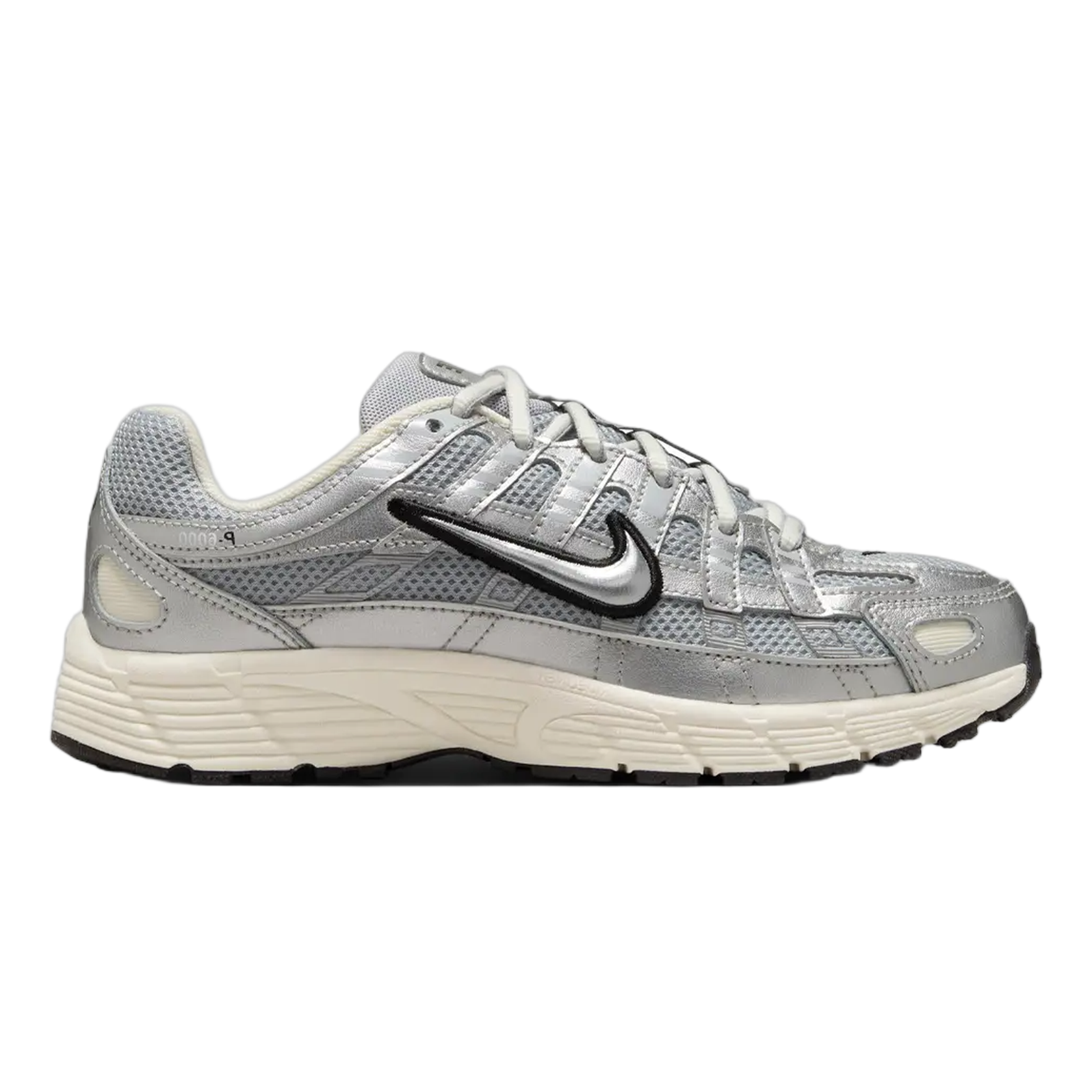 Nike P-6000 Metallic Silver Black (GS) HV5064-006