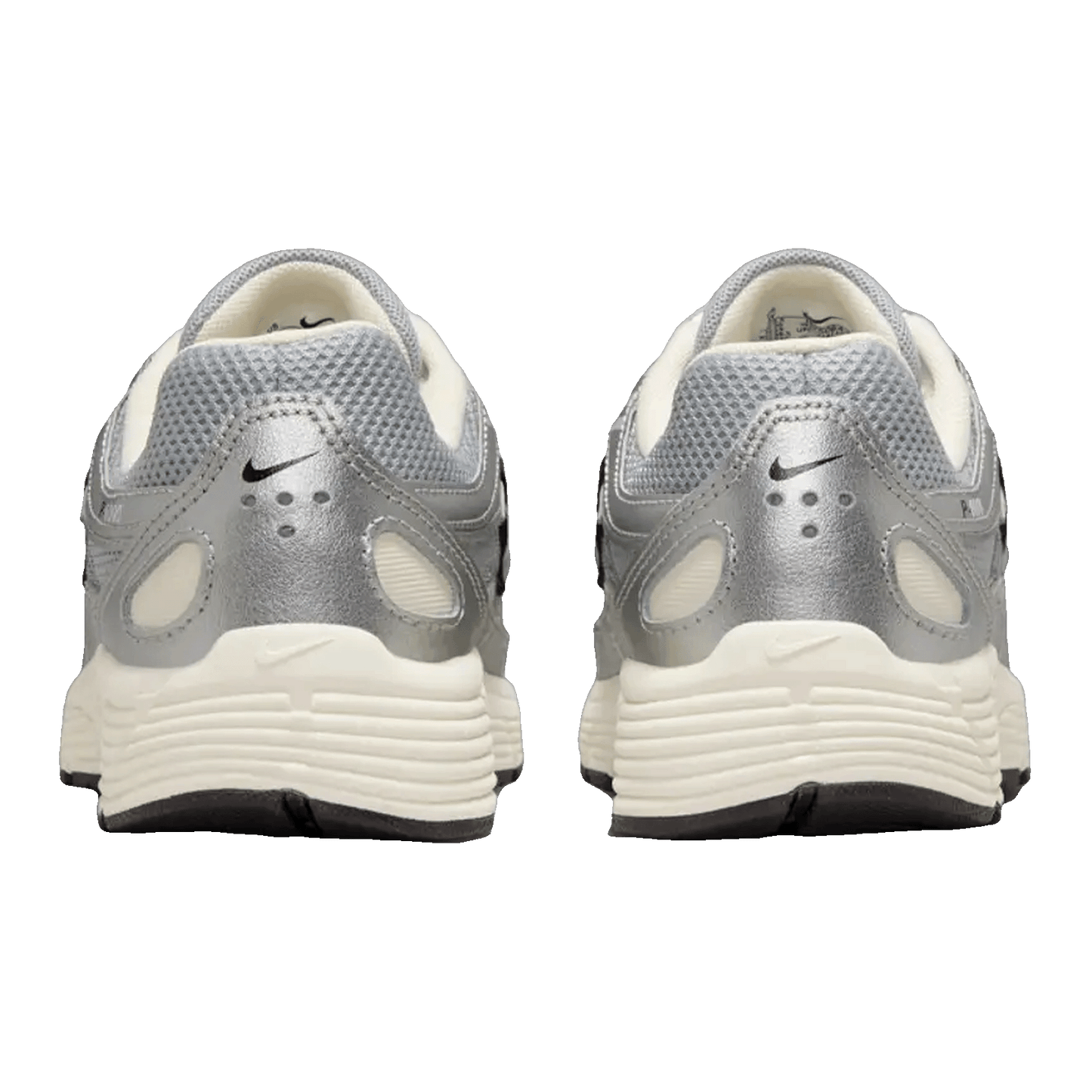 Nike P-6000 Metallic Silver Black (GS) Back HV5064-006