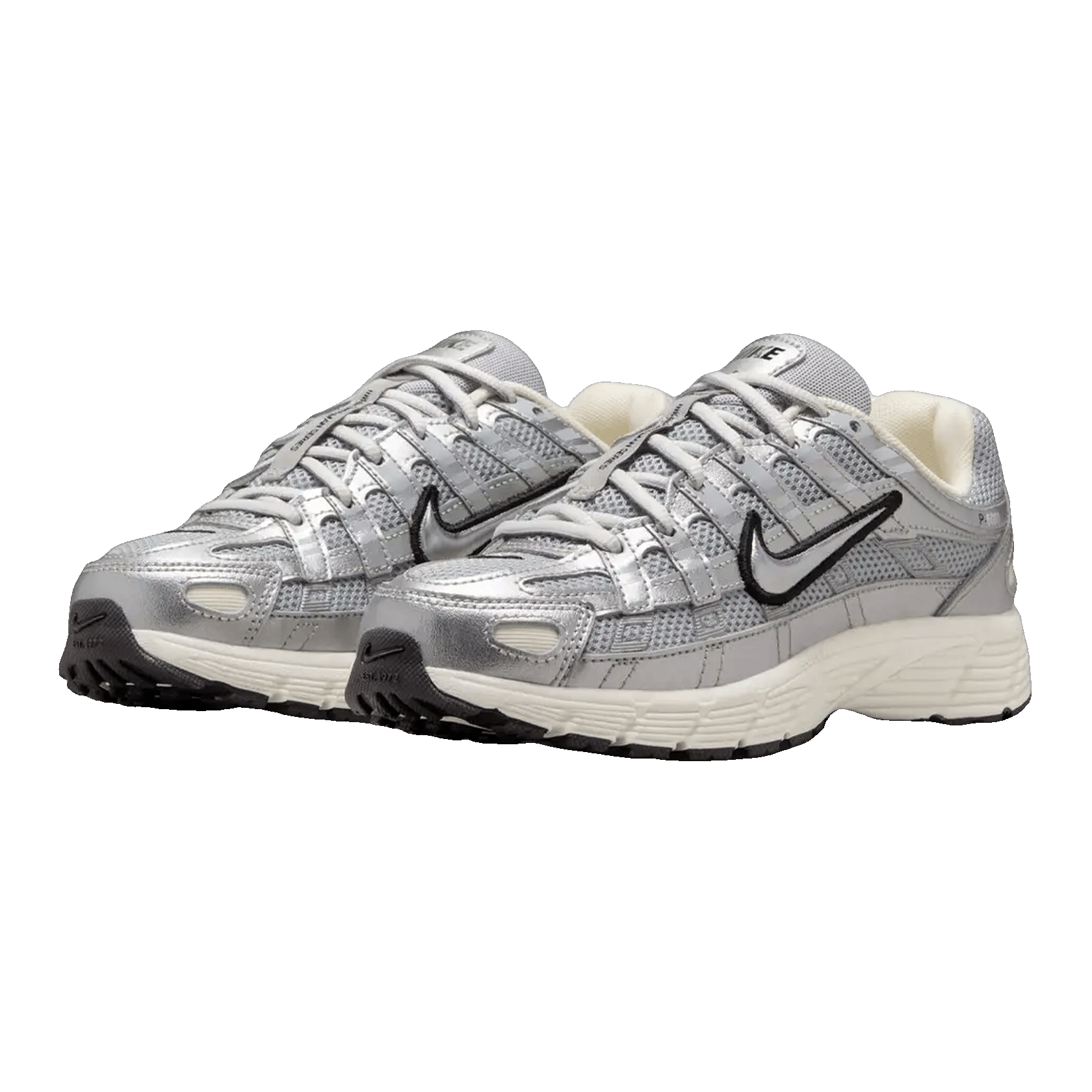 Nike P-6000 Metallic Silver Black (GS) Side HV5064-006