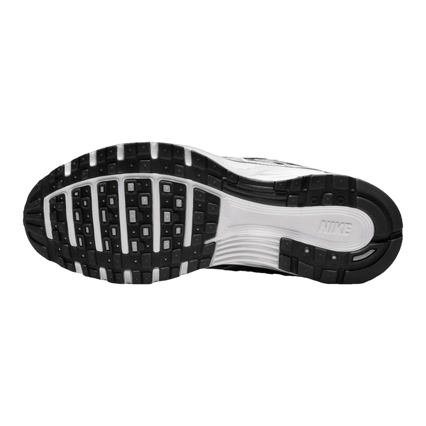 Nike P-6000 Metallic Silver Black White (W) Sohle BV1021-013
