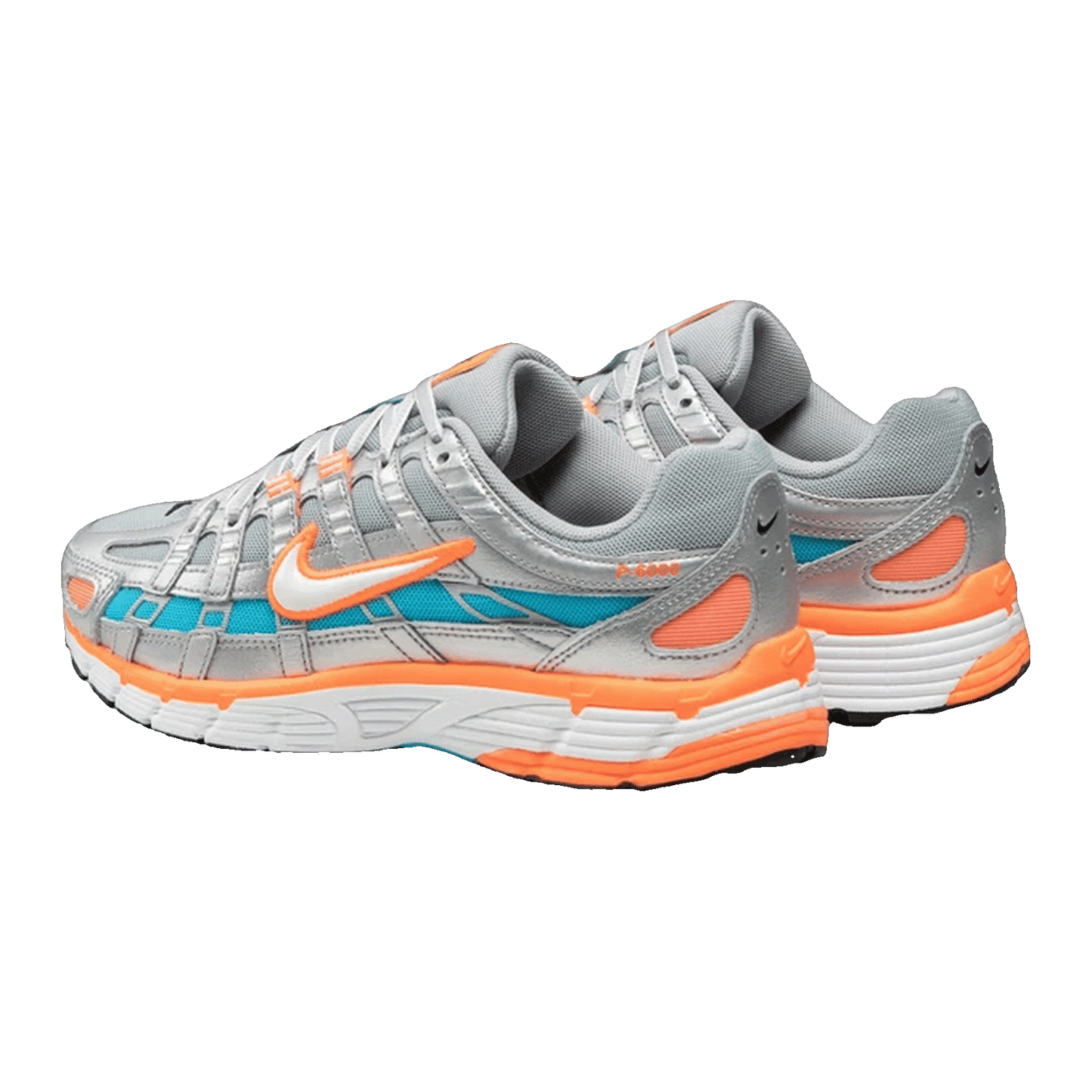 Nike P-6000 Metallic Silver Crimson Blue Fury (W) Back CT3751-001