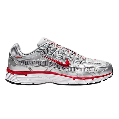 Nike P-6000 Metallic Silver Gym Red CD6404-024