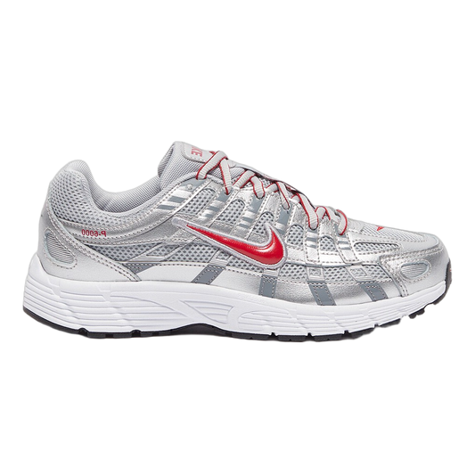 Nike P-6000 Metallic Silver Gym Red (GS) HV5064-016