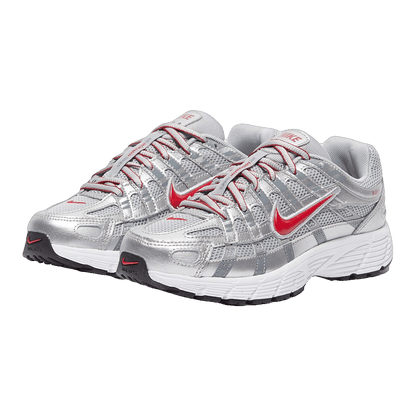 Nike P-6000 Metallic Silver Gym Red (GS) Side HV5064-016