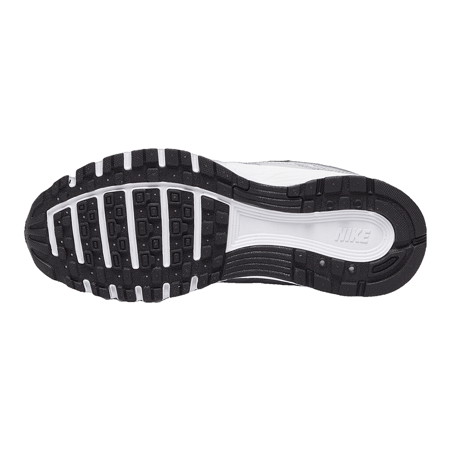 Nike P-6000 Metallic Silver Gym Red (GS) Sohle HV5064-016