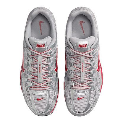 Nike P-6000 Metallic Silver Gym Red Oben CD6404-024