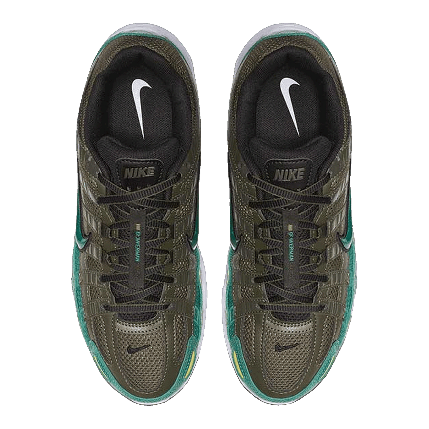 Nike P-6000 Mystic Green Khaki Oben