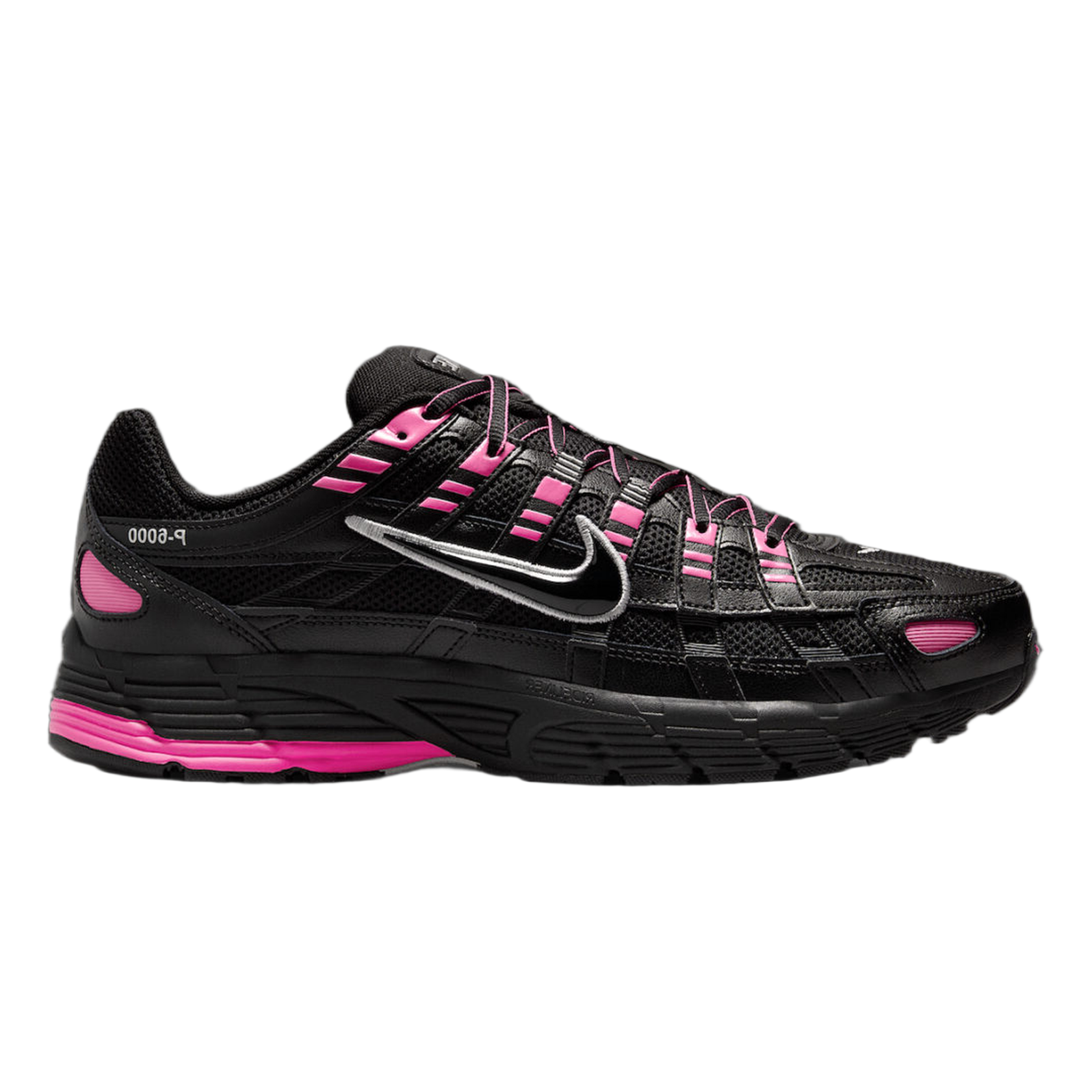 Nike P-6000 Pink Blast Metallic Silver Black CD6404-600