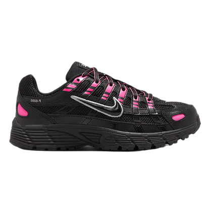 Nike P-6000 Pink Blast Metallic Silver Black (GS) HV5064-600