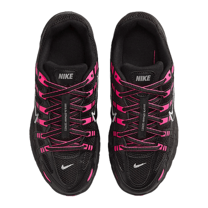 Nike P-6000 Pink Blast Metallic Silver Black (GS) Oben HV5064-600