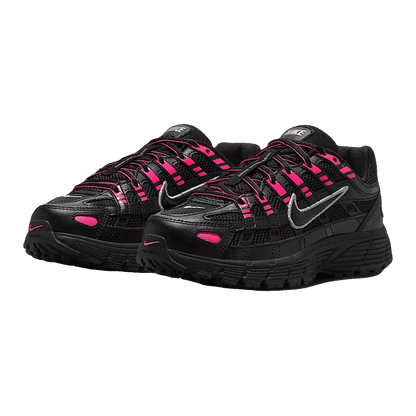 Nike P-6000 Pink Blast Metallic Silver Black (GS) Side HV5064-600