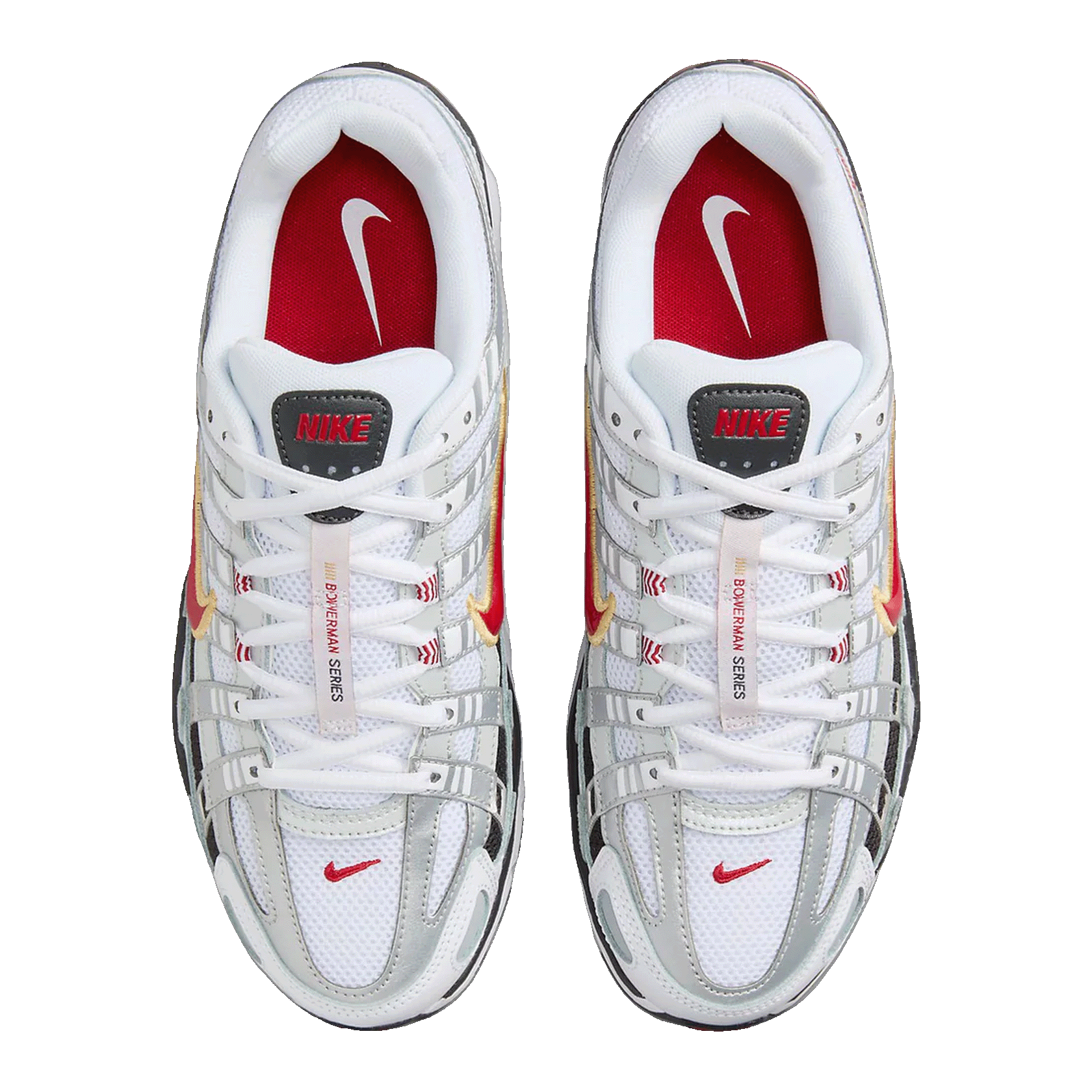 Nike P-6000 Platinum Varsity Red Oben CD6404-102