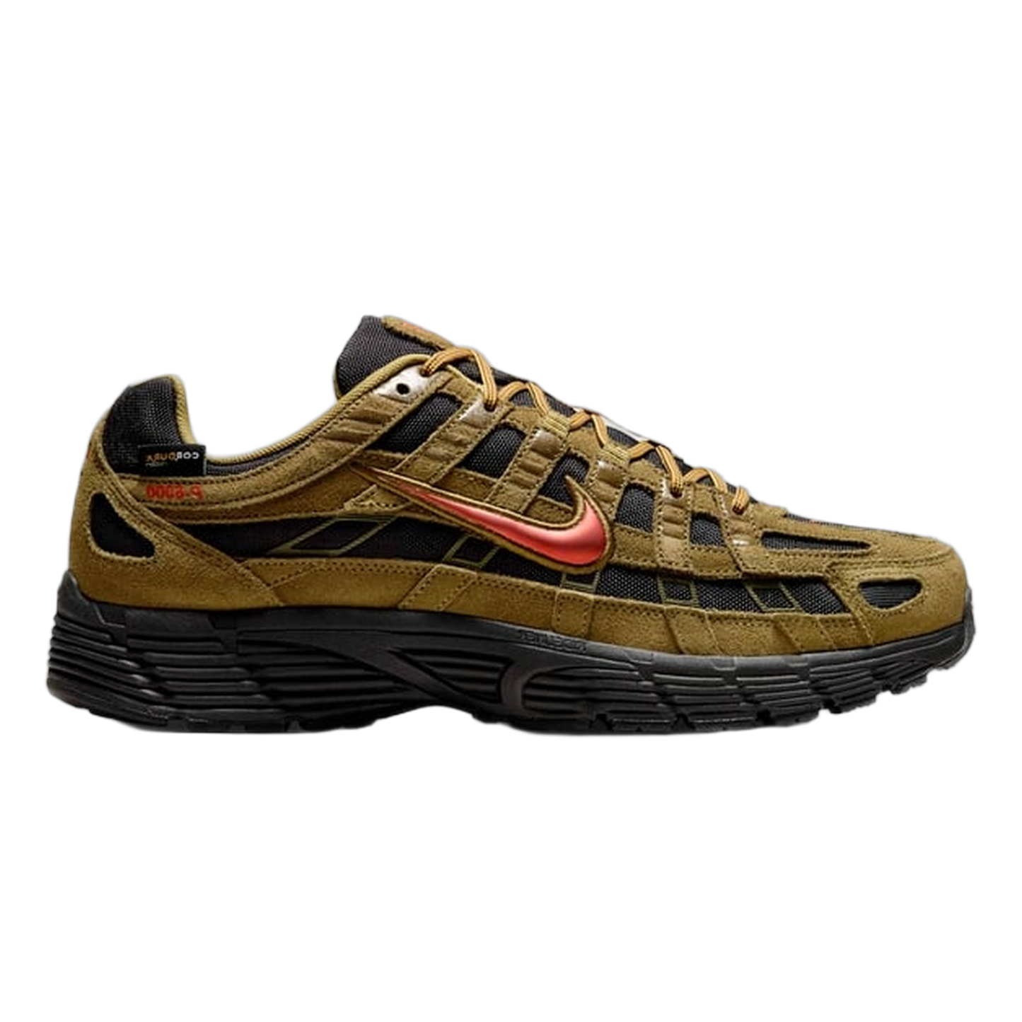 Nike P-6000 Premium Cordura Olive Flak Black Picante Red IH0946-300