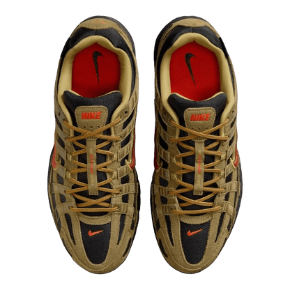 Nike P-6000 Premium Cordura Olive Flak Black Picante Red Oben IH0946-300